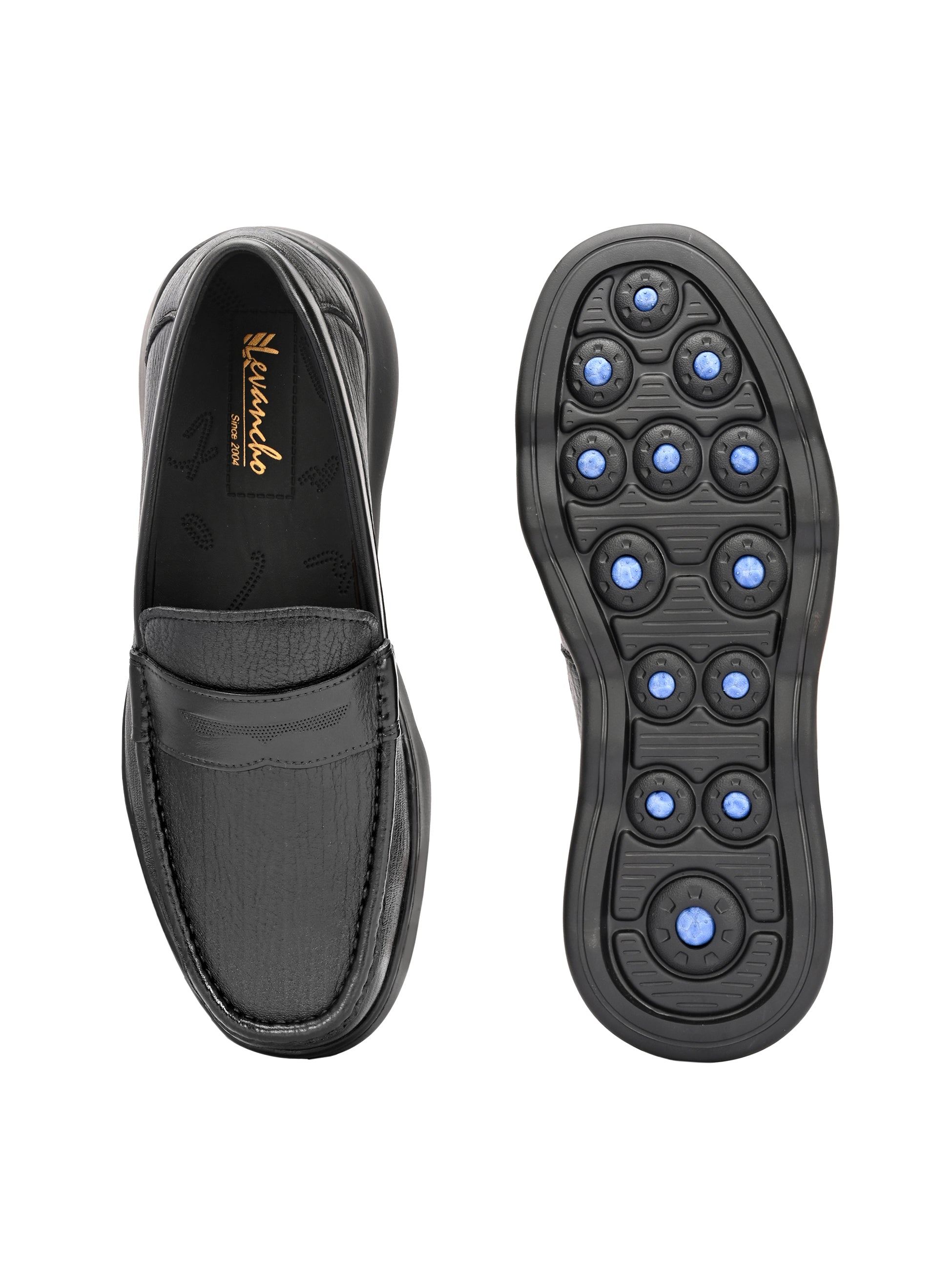 Fendro Luxury Leather Formal Loafers - The Heels India