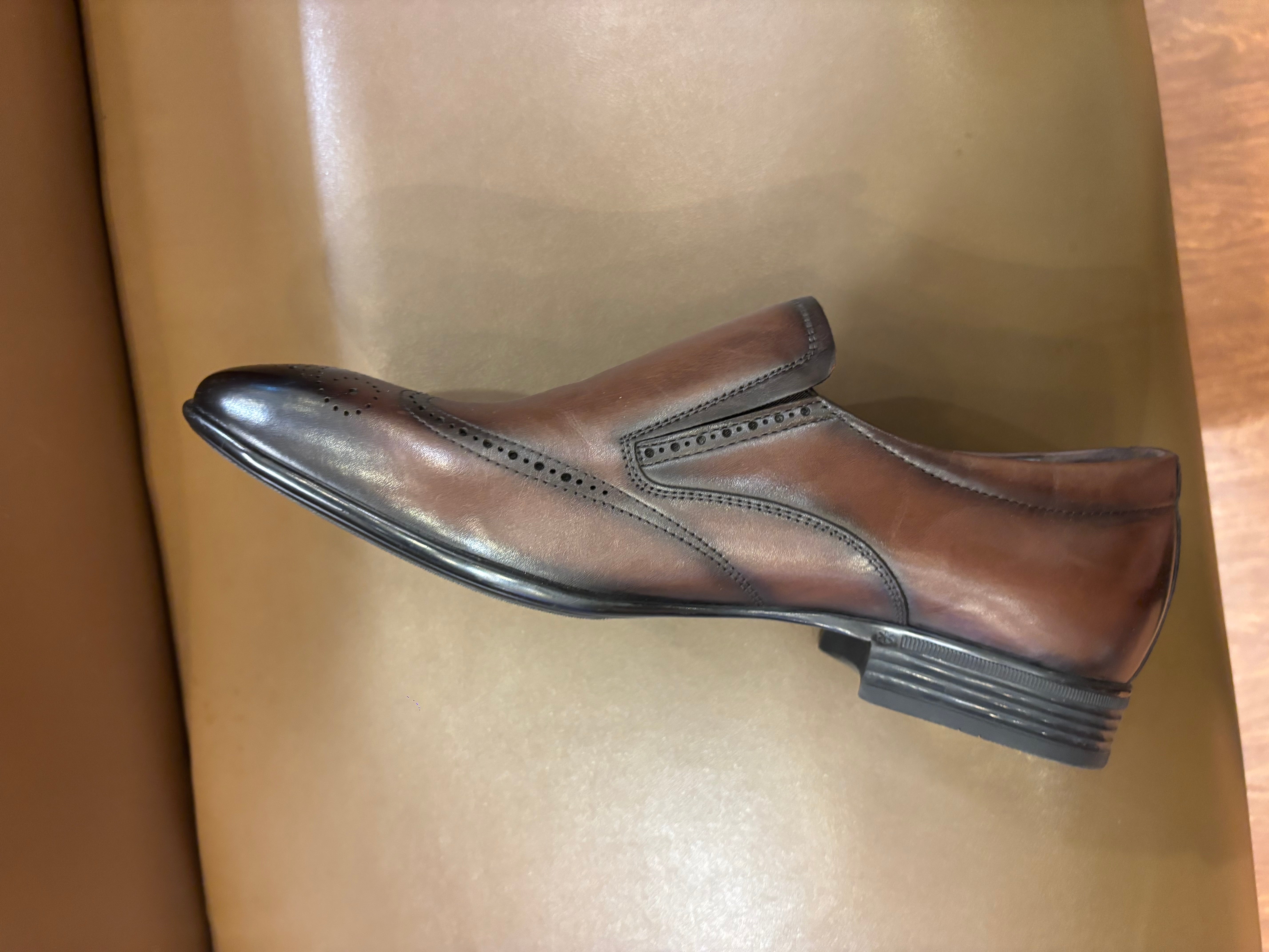 Malcolm Classic Premium Leather Semi Brogue