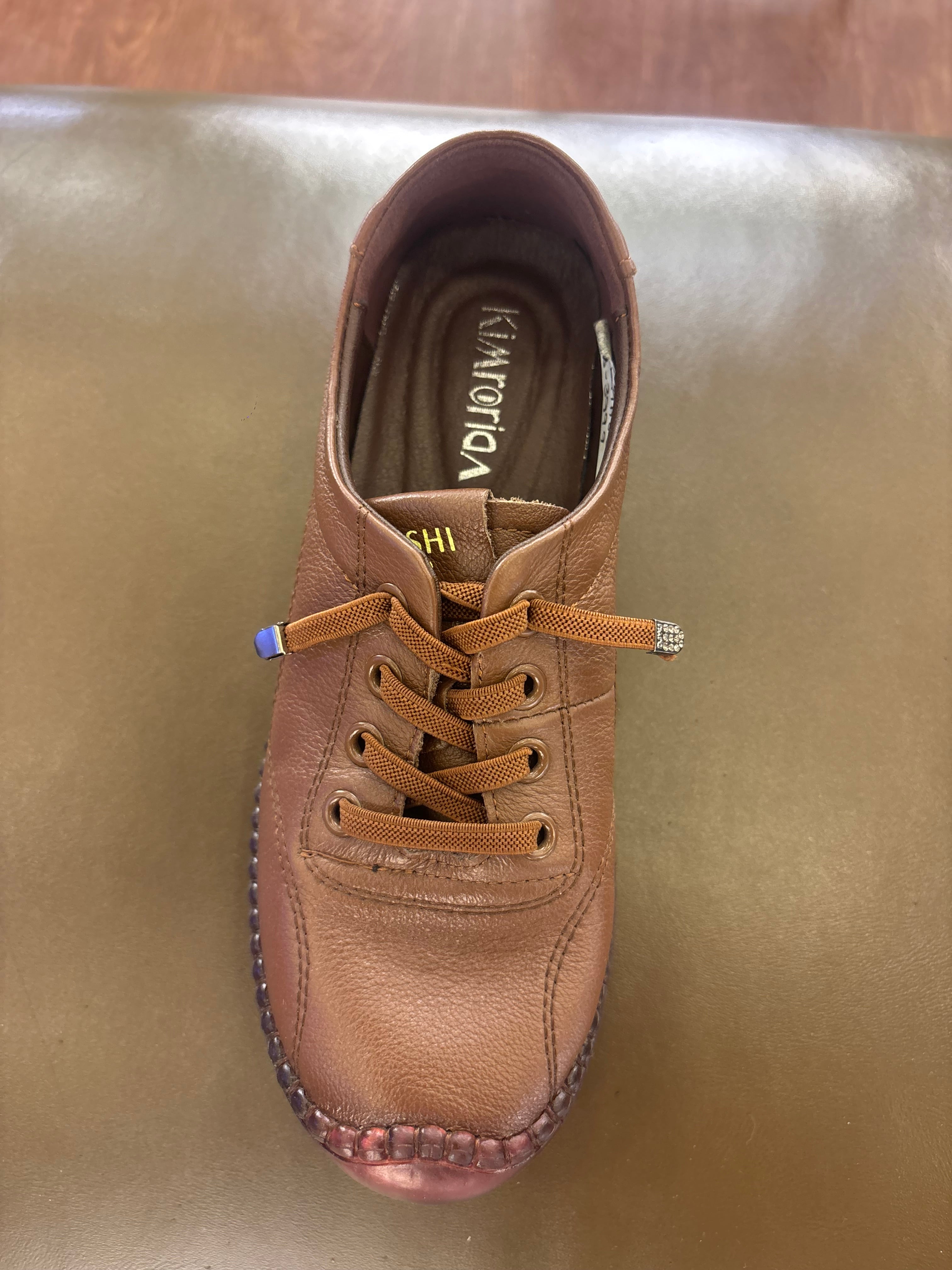 Serena Premium Leather Comfort Derby Lace Loafers