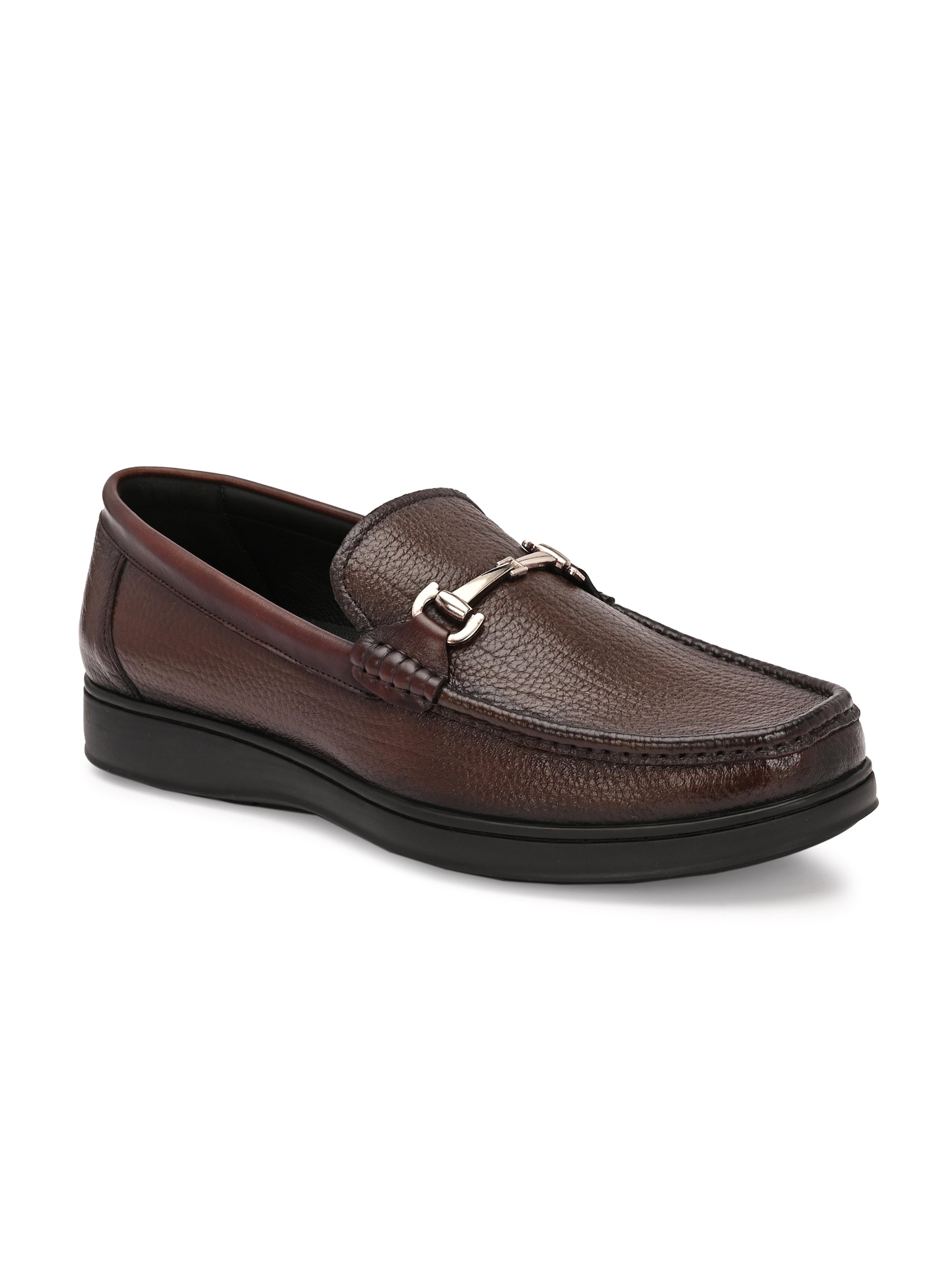 Kresto Luxury Leather Formal Loafers - The Heels India