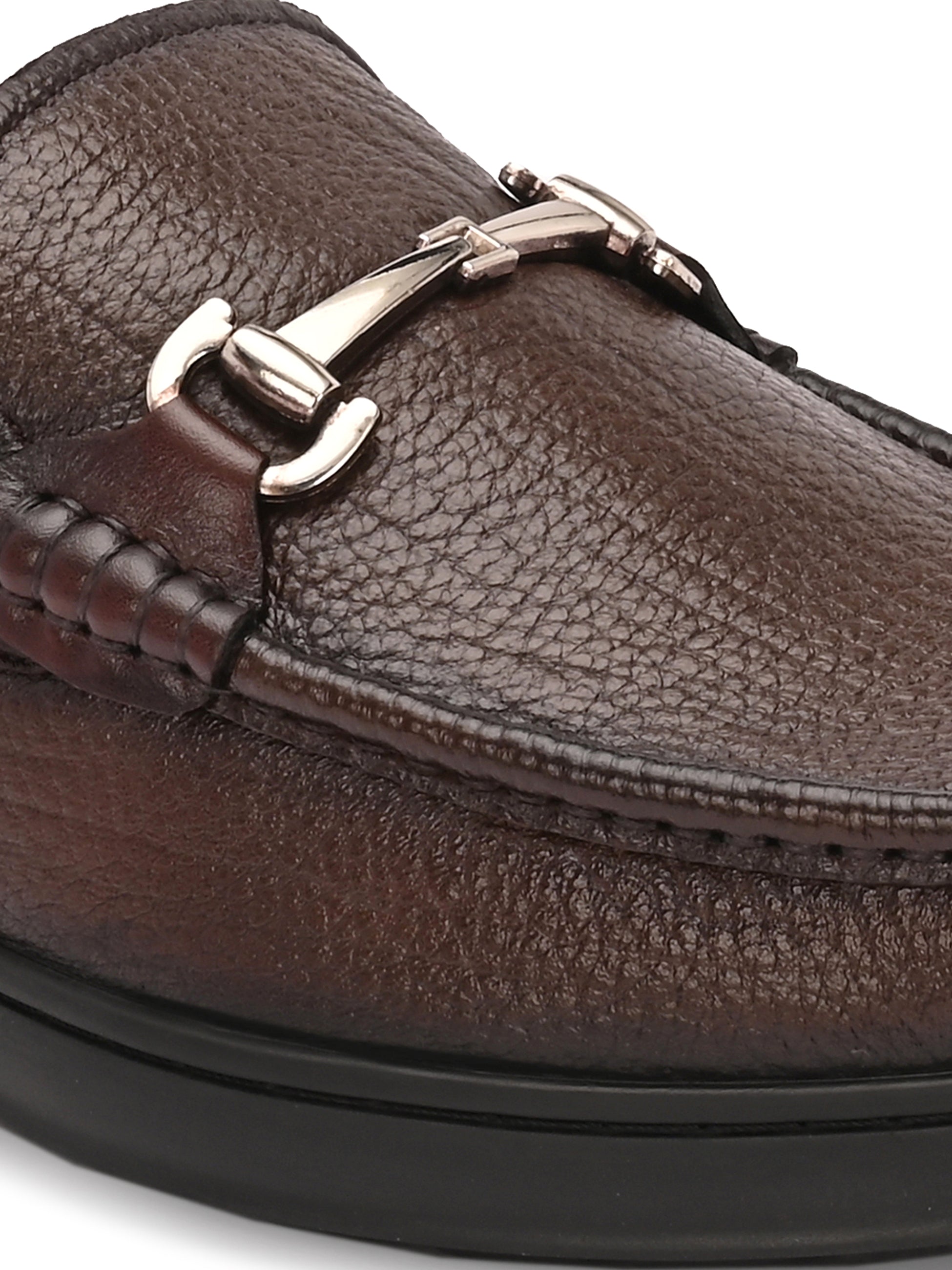 Kresto Luxury Leather Formal Loafers - The Heels India