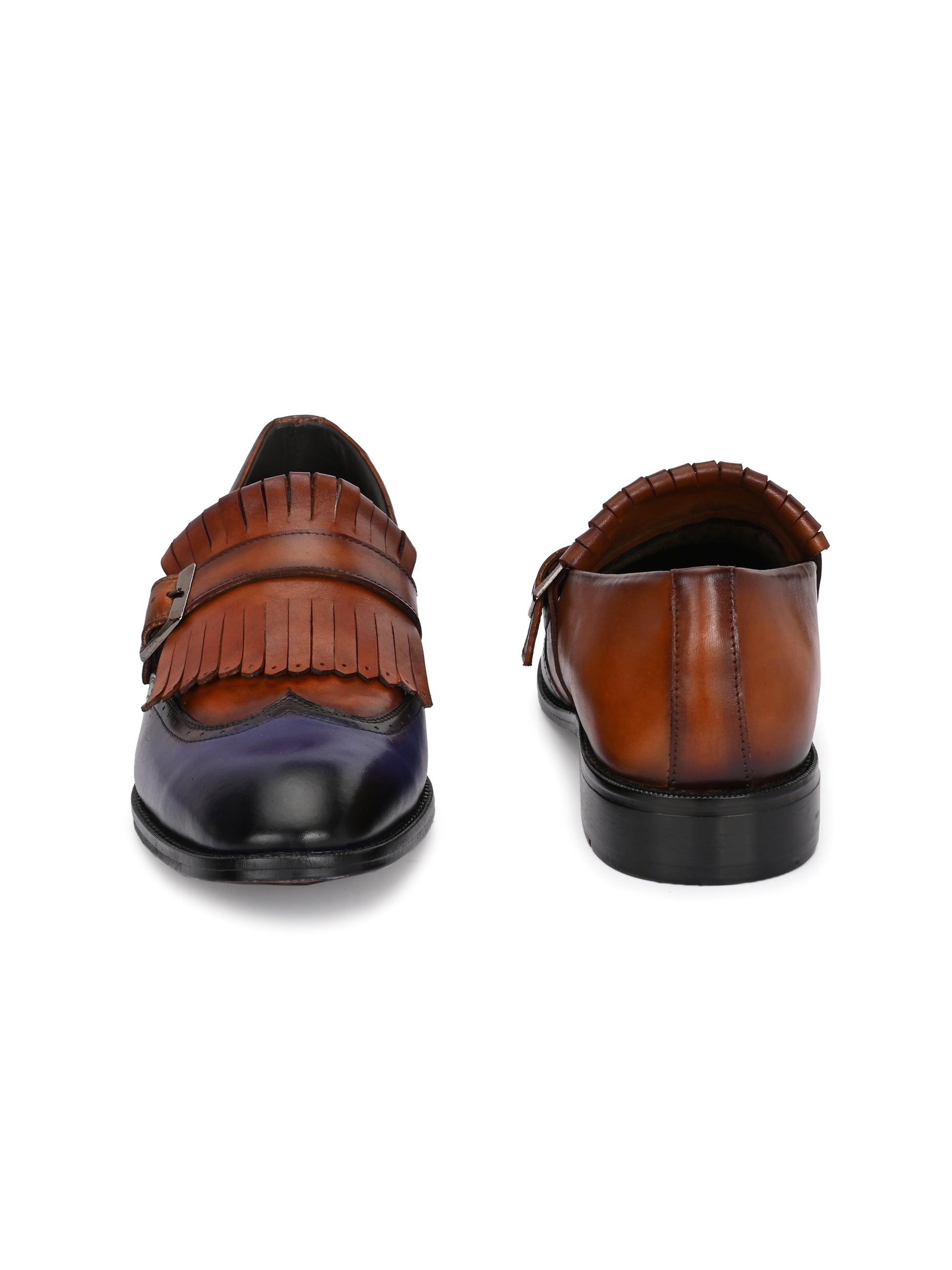 Marcello Semi Brogue Leather Shoes