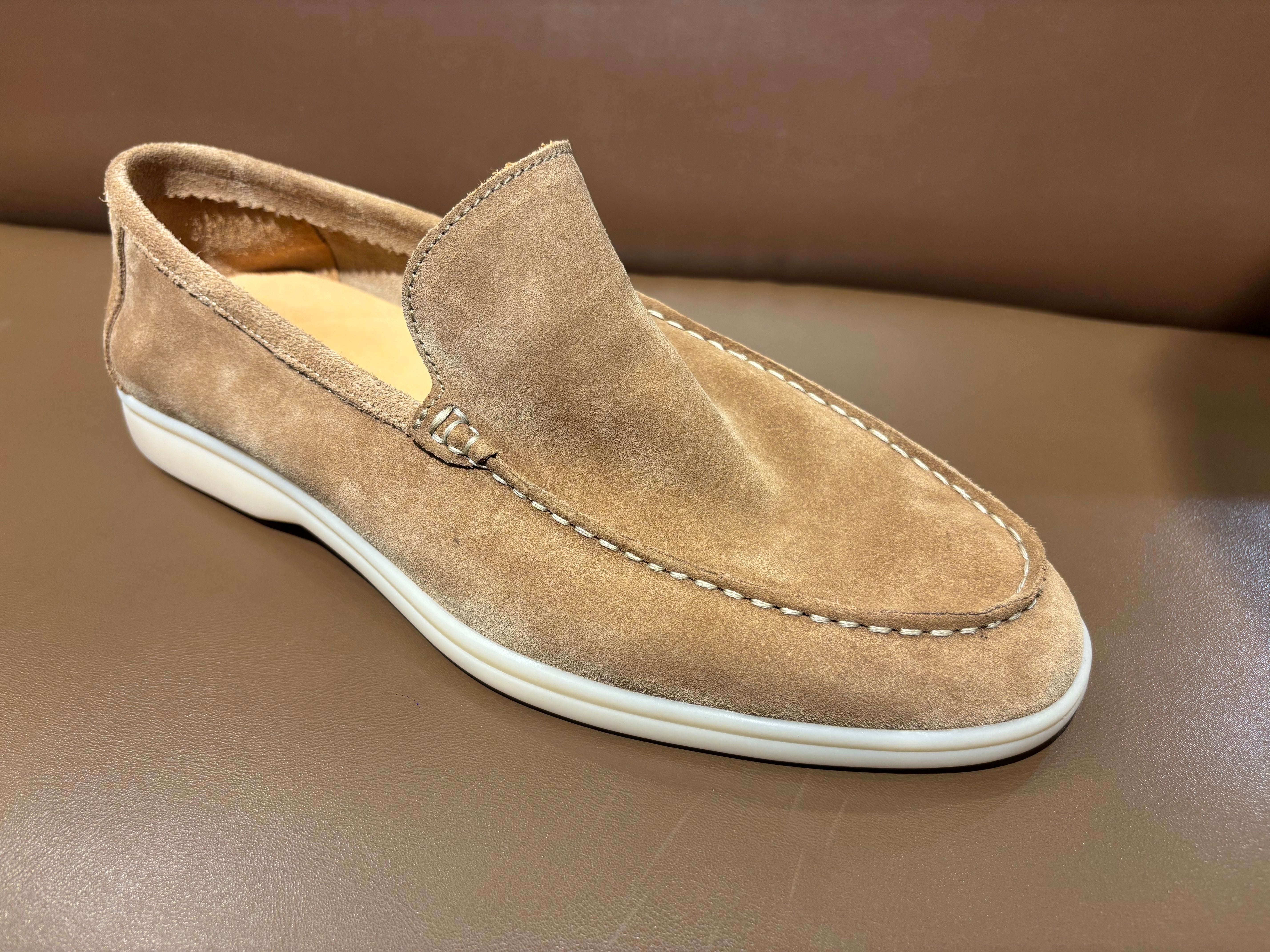 Alonso Premium Suede Leather Slip-On Loafers