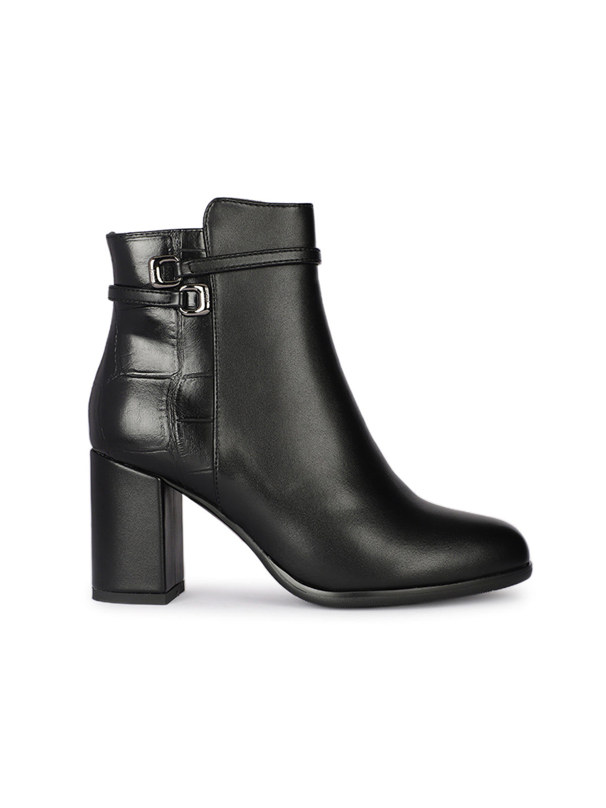 Stella Premium Winter Ankle Block Heel Boots