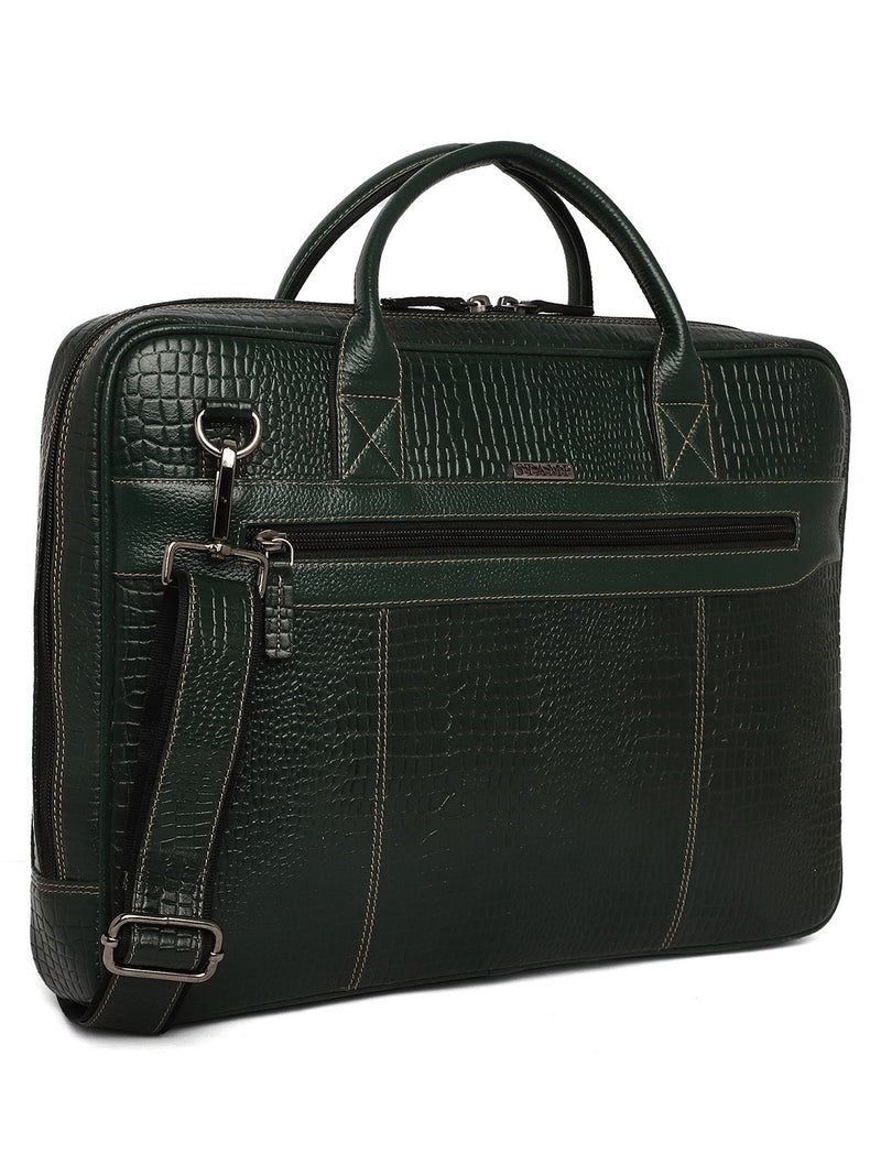 Bennett Leather Laptop Bag - The Heels India