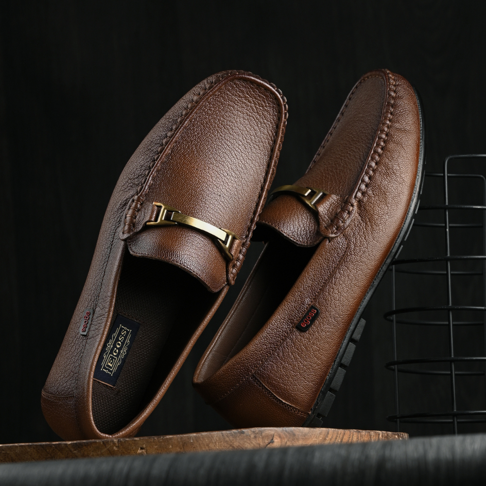 Baena Leather Cushioned Loafers