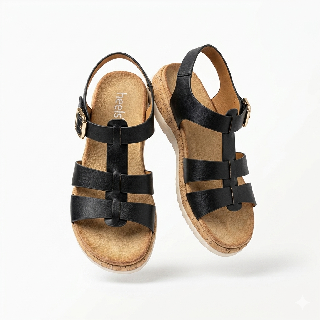 Velora Comfort Sandals – Cushioned T-Strap Daily Wear