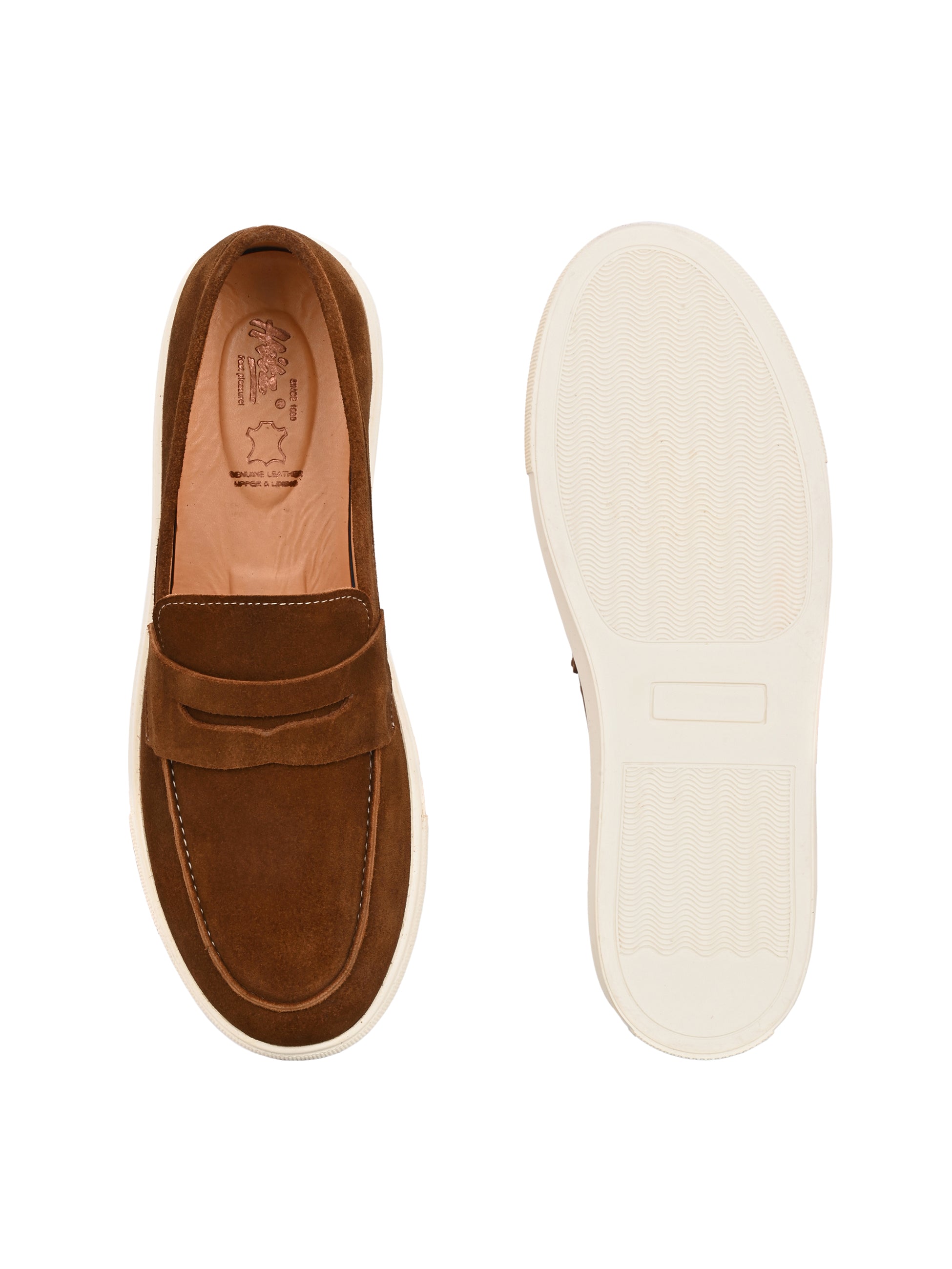 Fabrizio Suede Leather Slipons