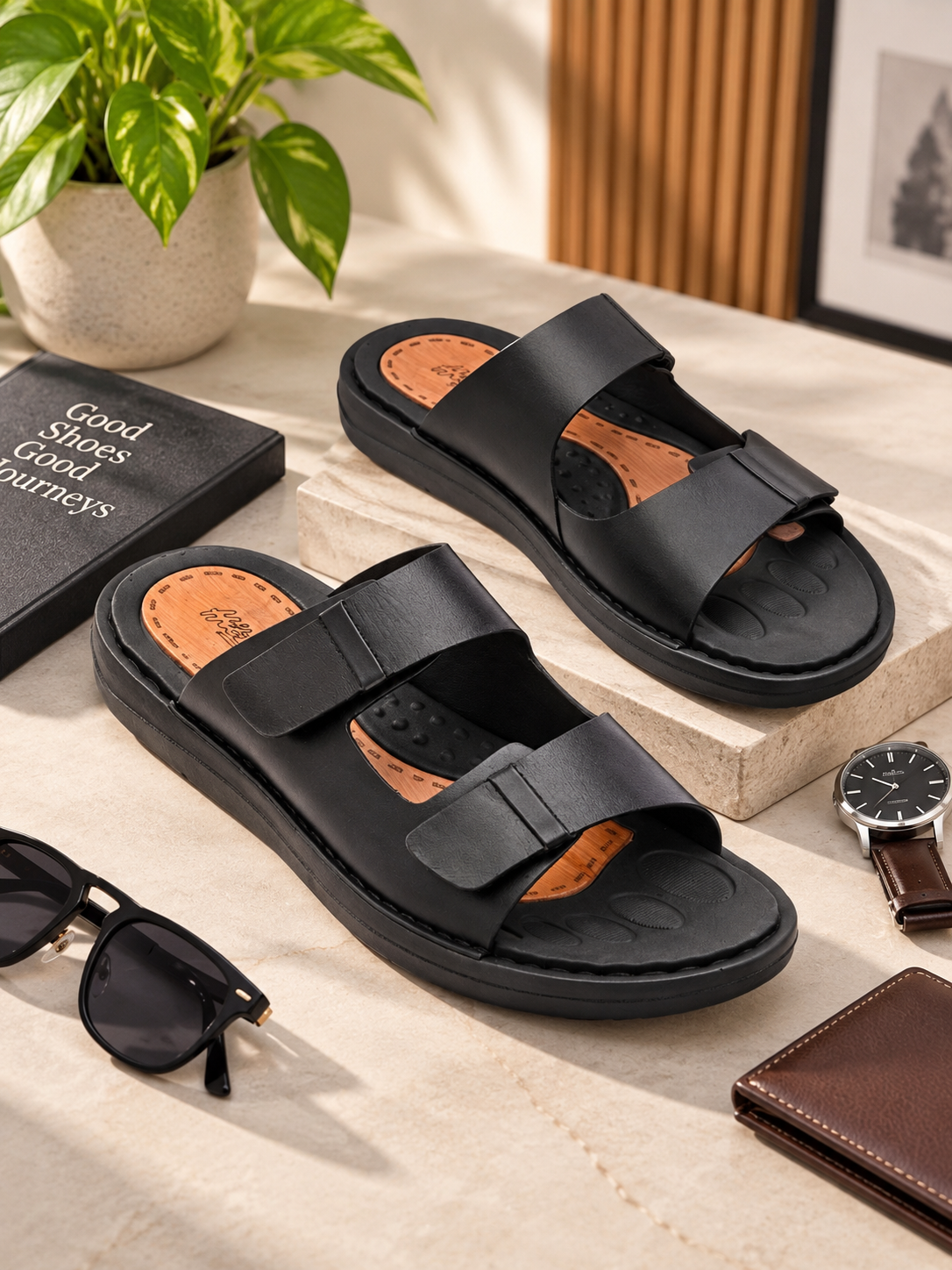 Dexter Leather Comfort Slippers