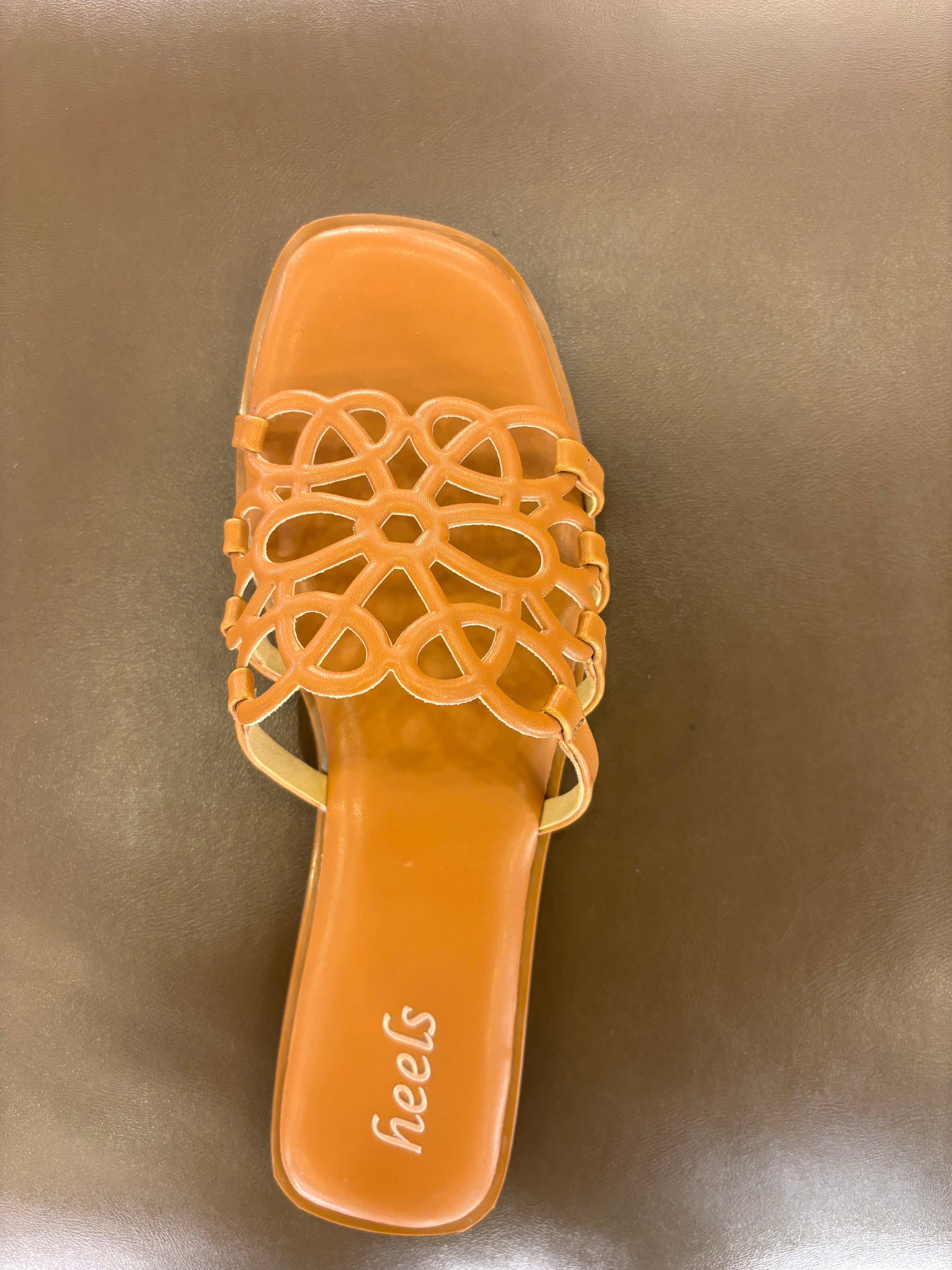 Lima Laser Cut Cushioned Summer Sliders