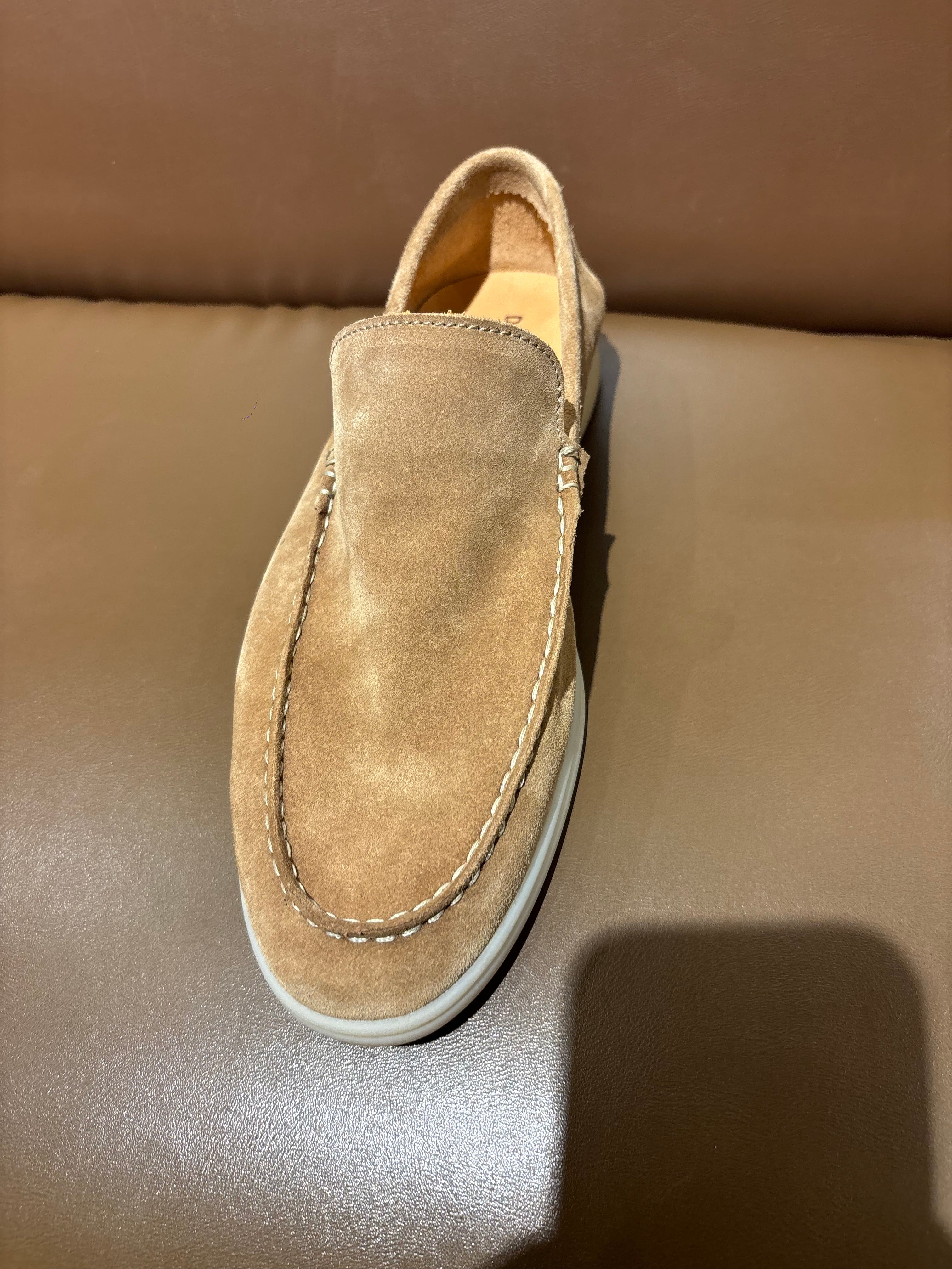 Alonso Premium Suede Leather Slip-On Loafers