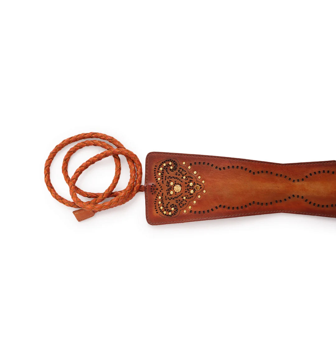Tan Womens Genuine Leather Belt