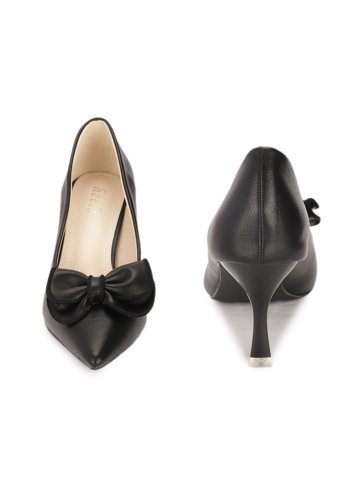Rosalia Bow Pencil Heel Stilettoes