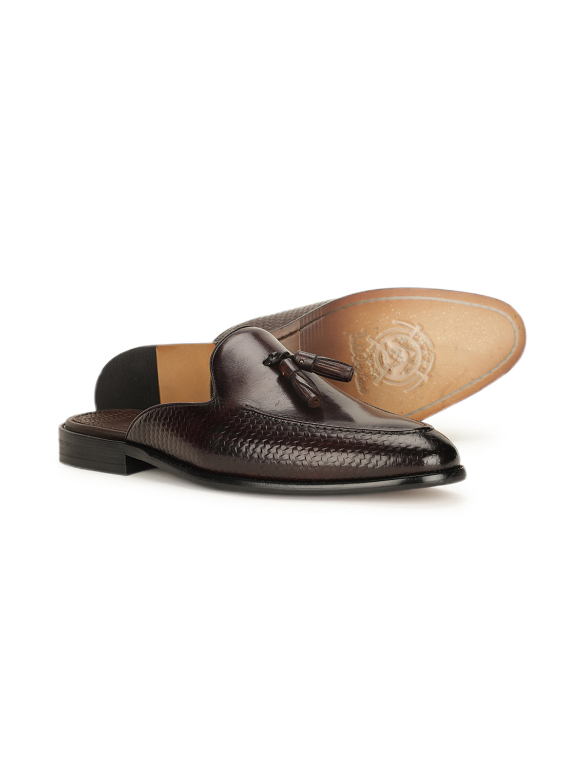 Drayton Premium Tassel Leather Mules
