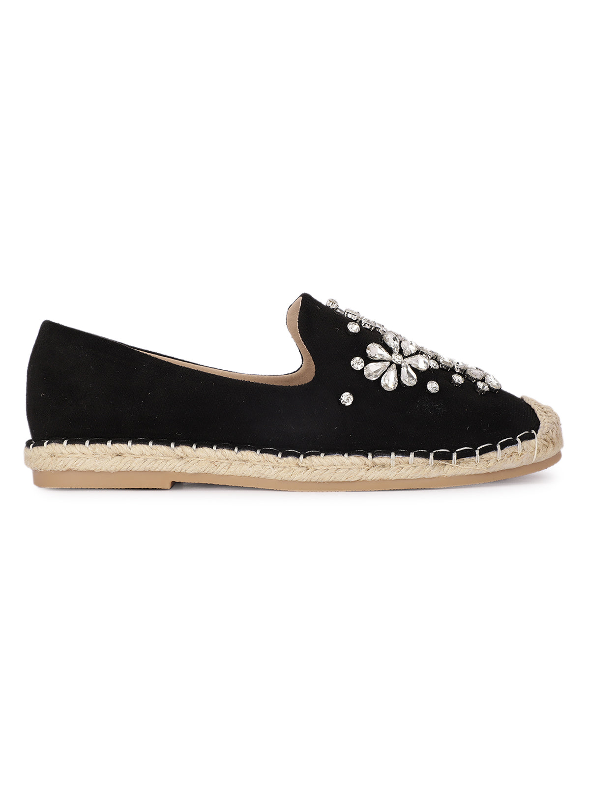 Isola Embellished Flat Espadrilles