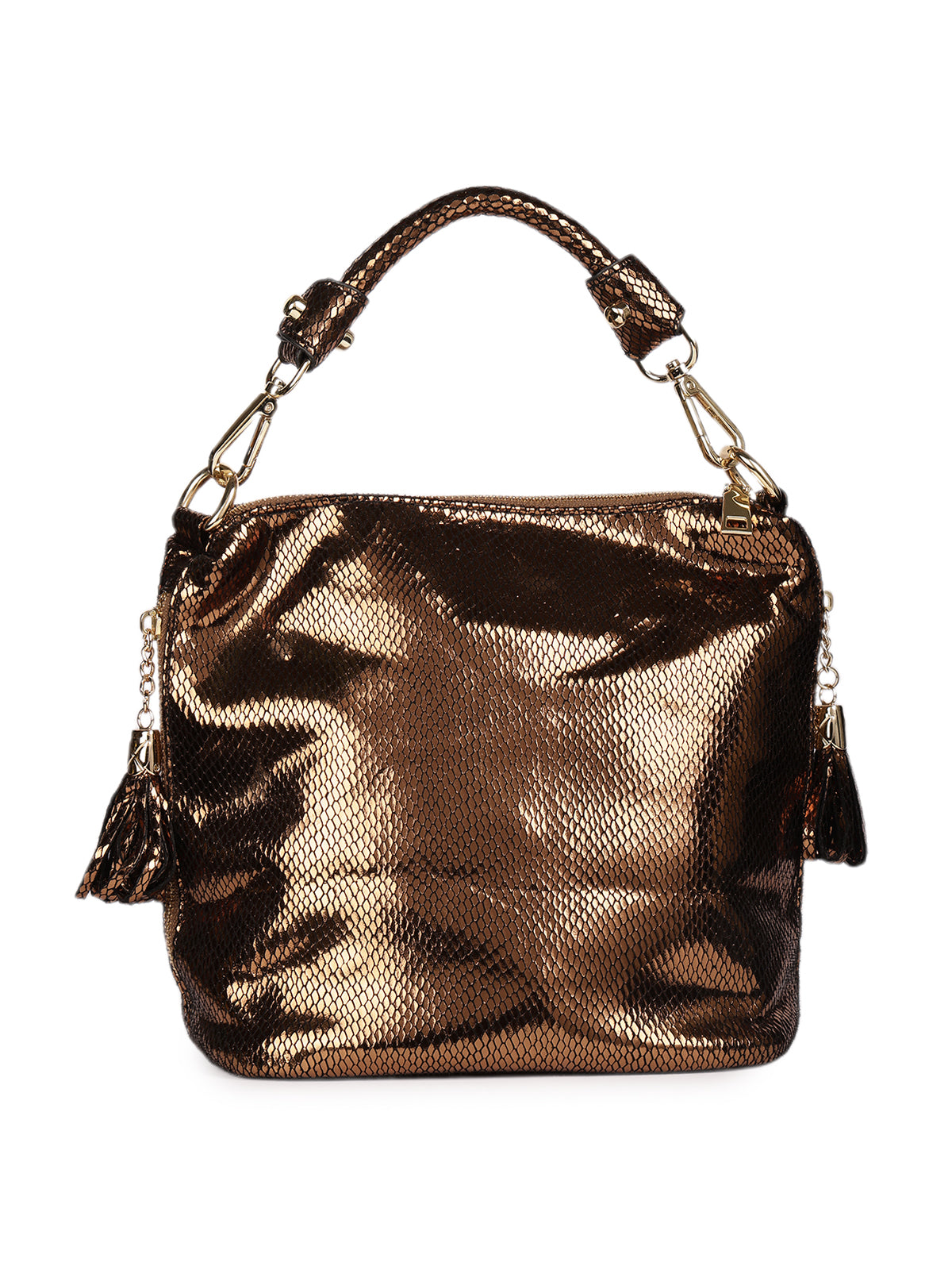 Ramira Shimmer Handle bag