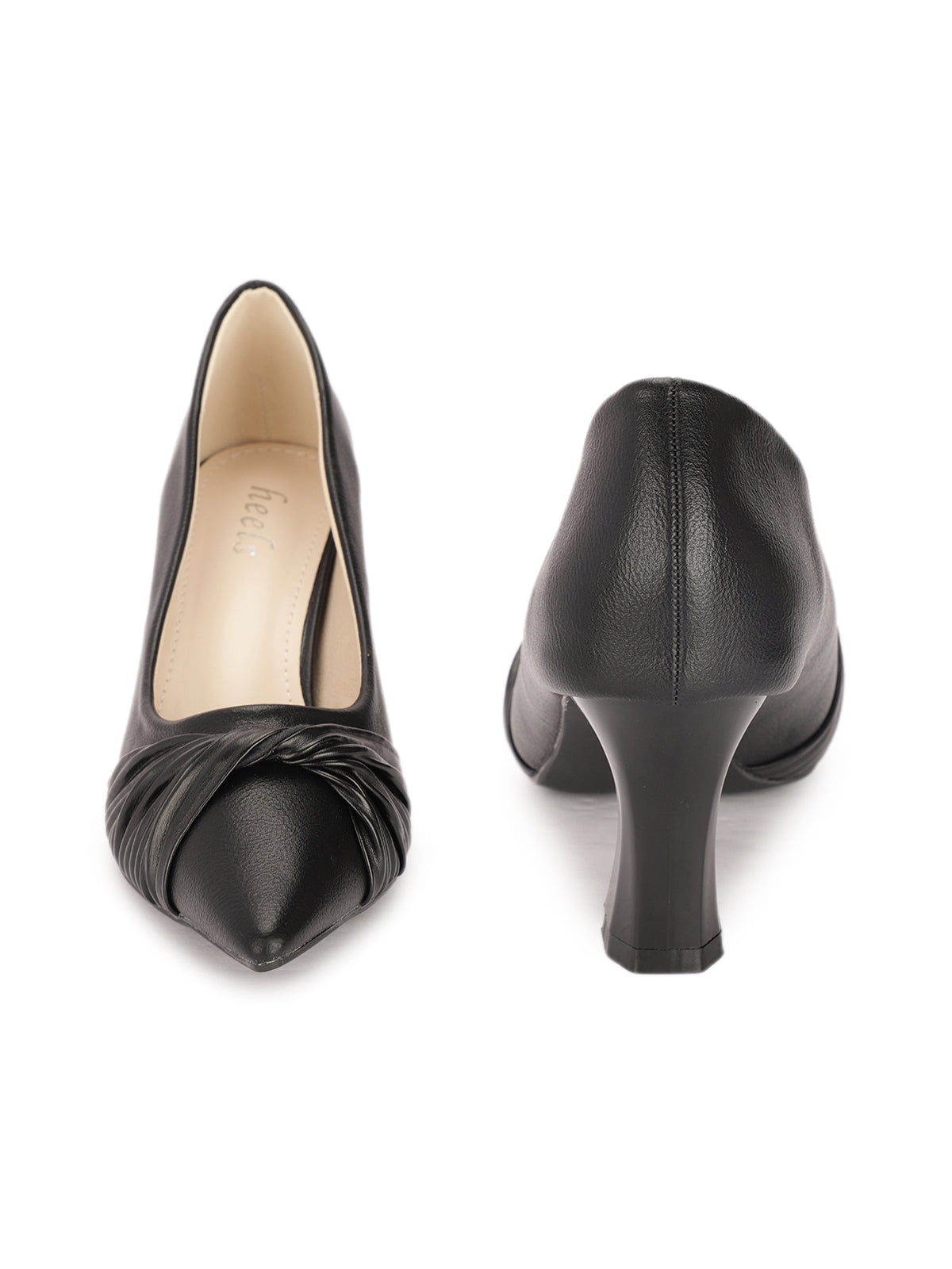 Callista Swirl Block Heel Stilettoes