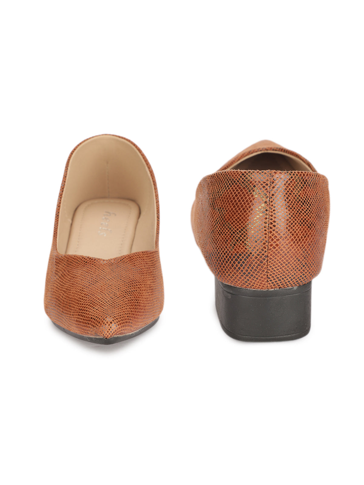 Reina Shimmer Pointed Ballerinas