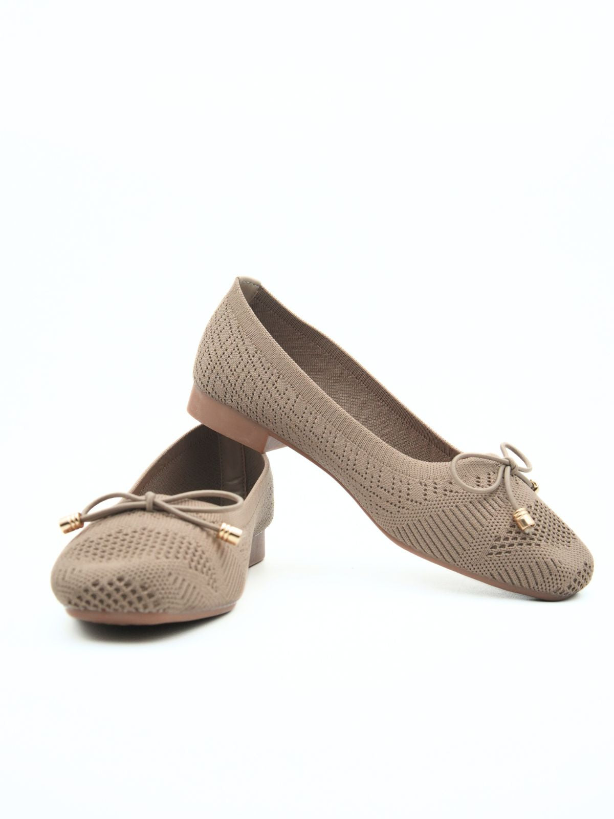 Spencer Crochet Flat Ballerinas