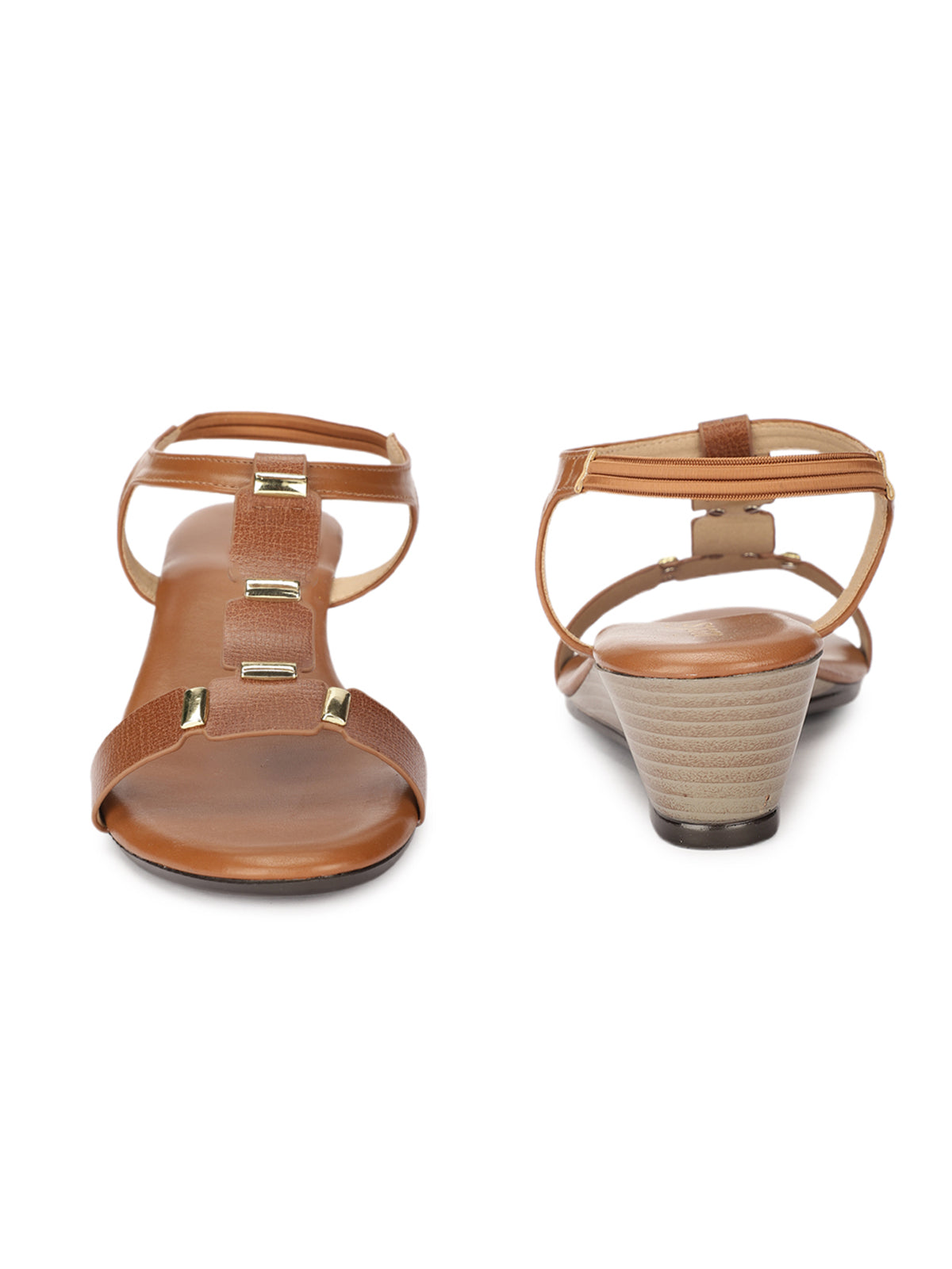 Connie Wedge Heel Peep-toe Sandals