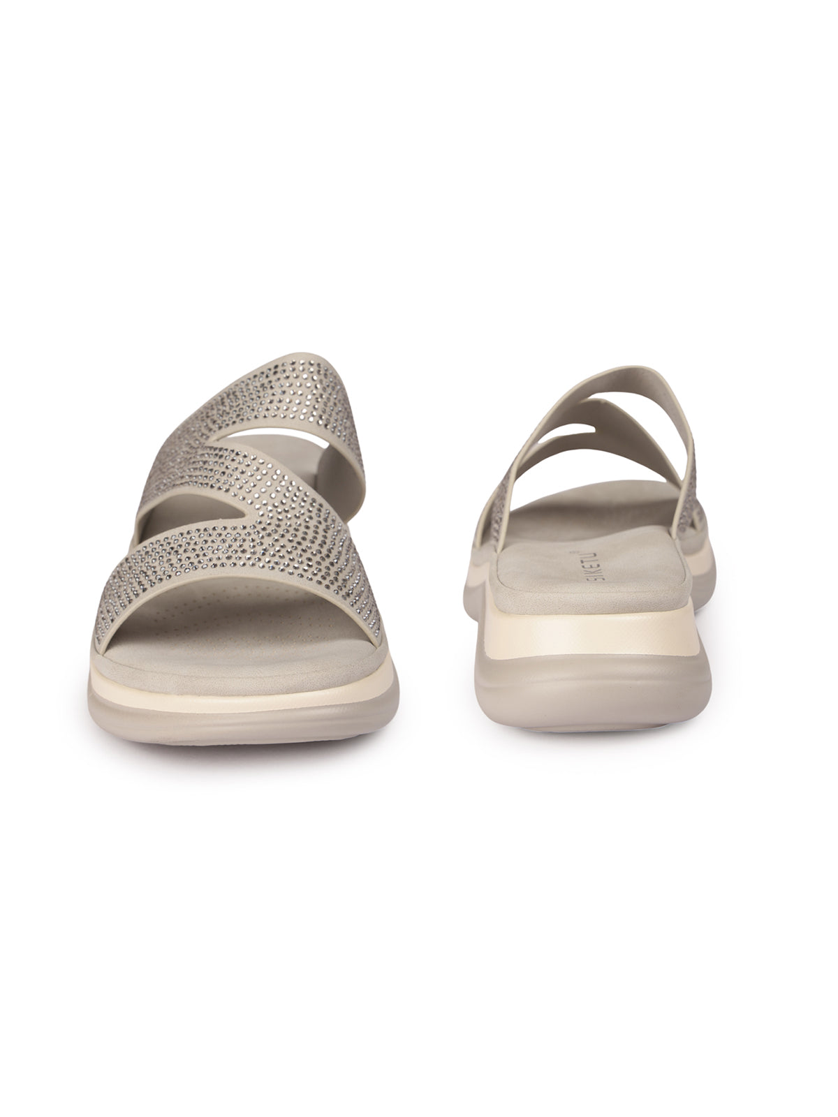 Ivoretta Bling Cushioned Slippers