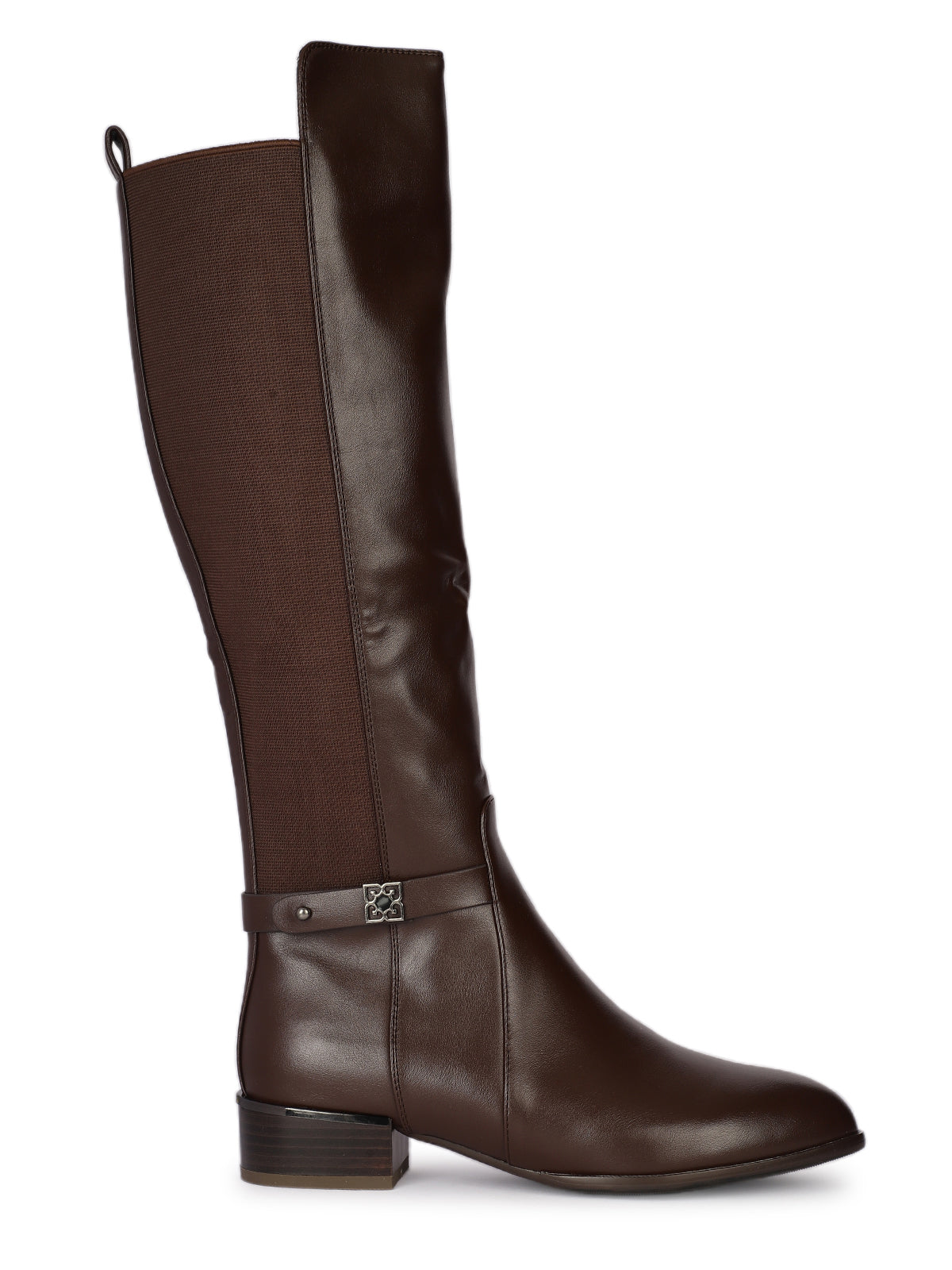 Forma Italia Premium Thigh High Boots with Low Heels