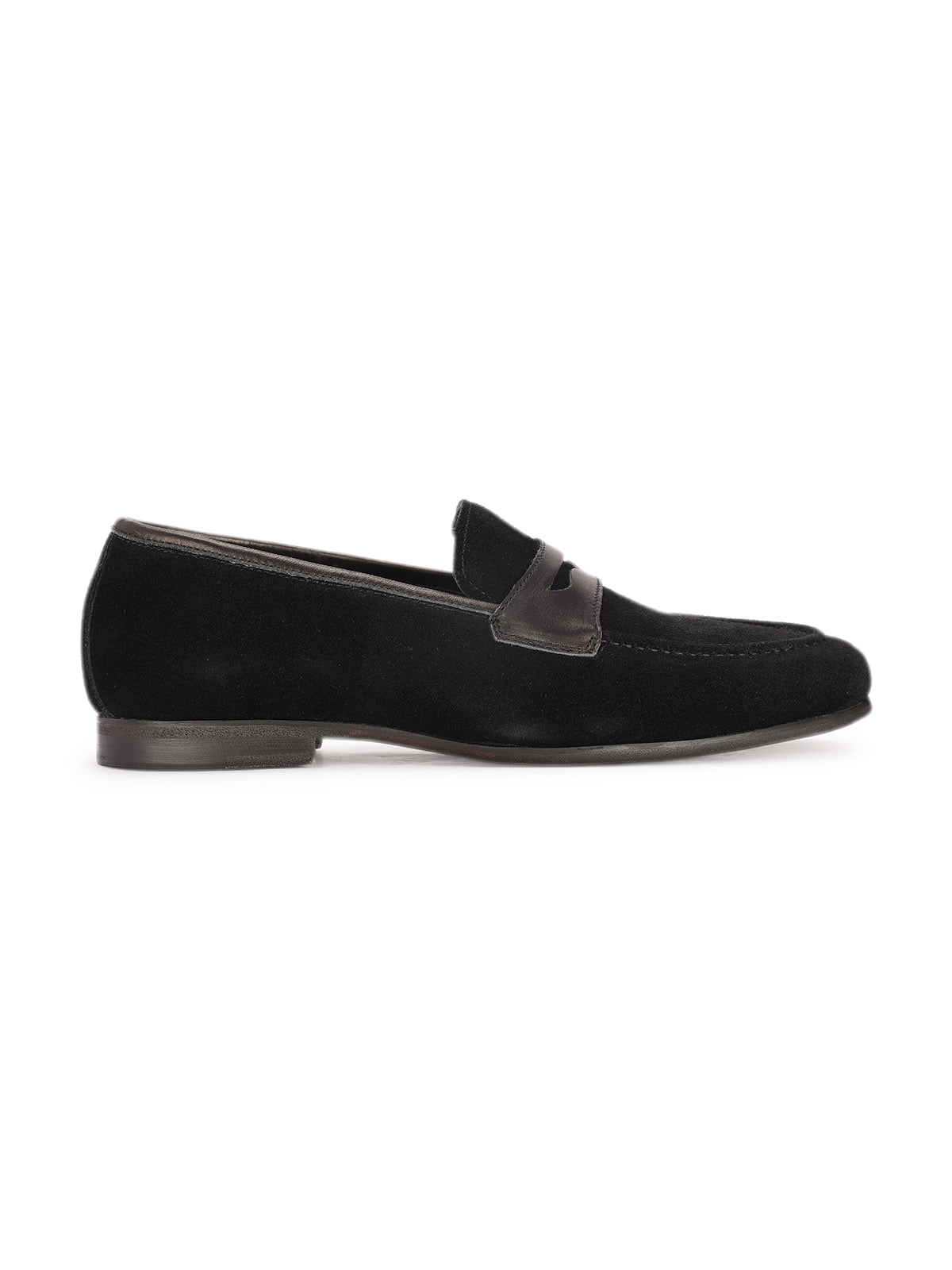 Renato Suede Leather Penny Loafers