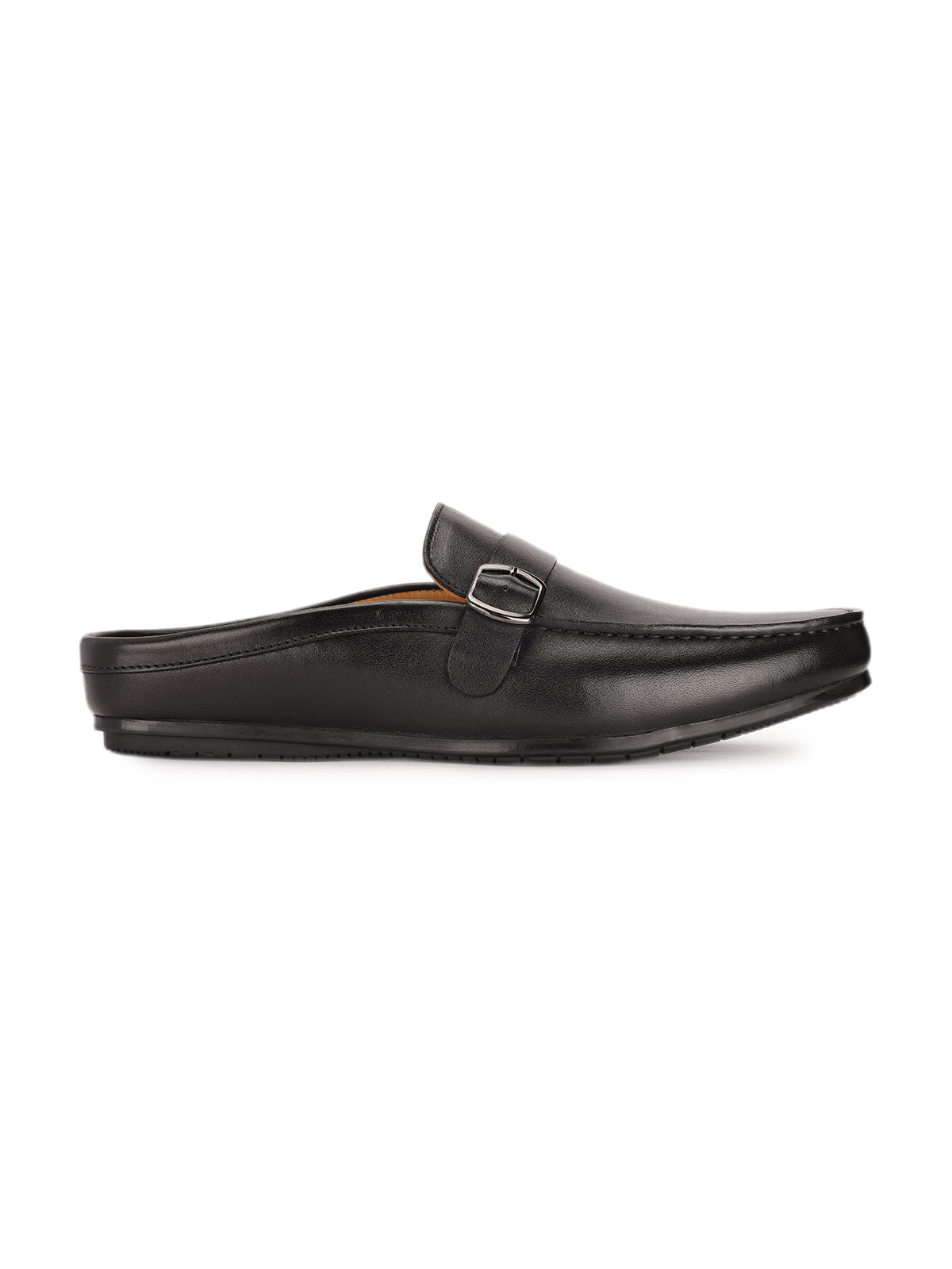 Mikkel Premium Leather Back Open Mules