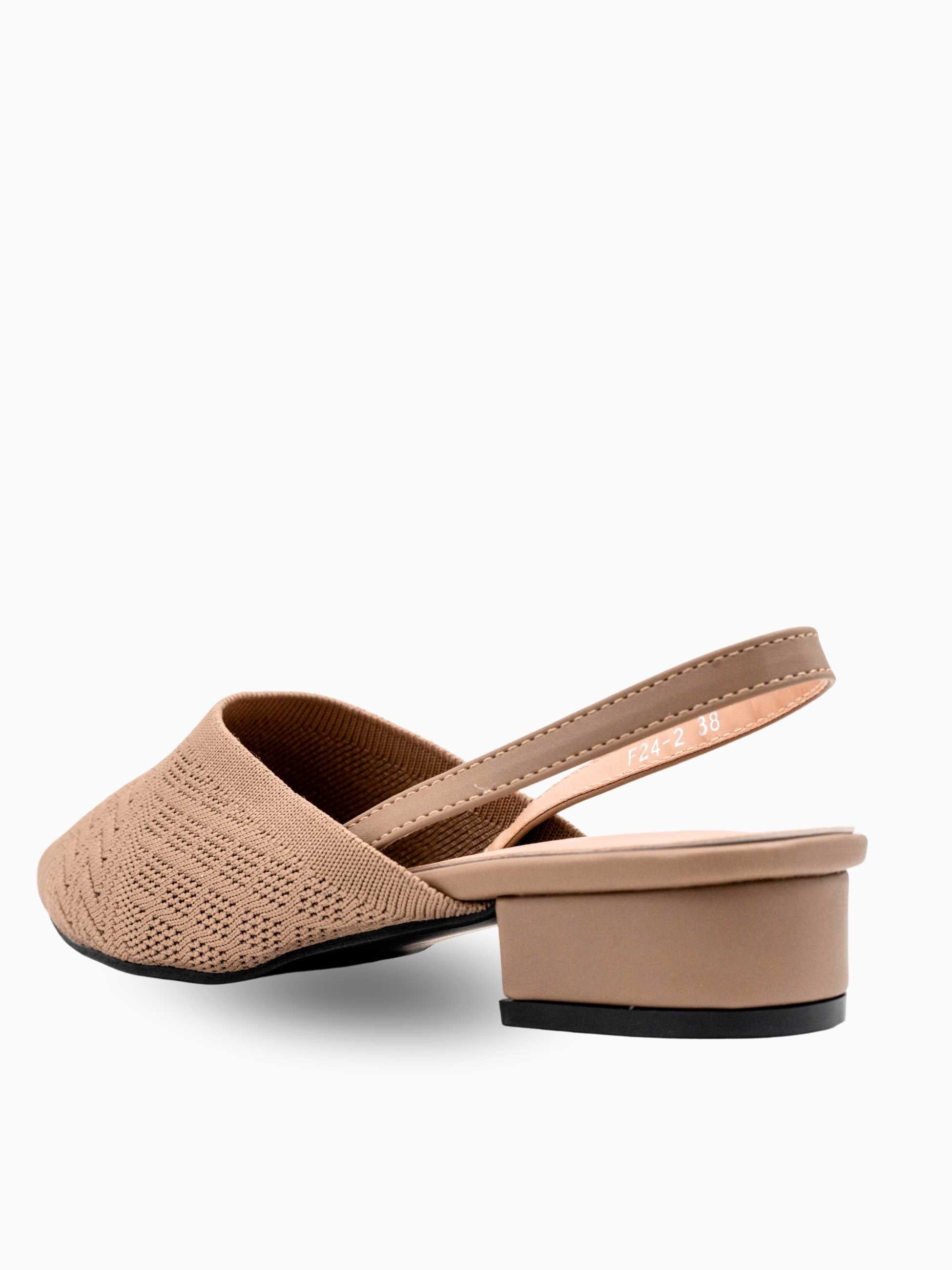 Monroe Crochet Slingback Heels