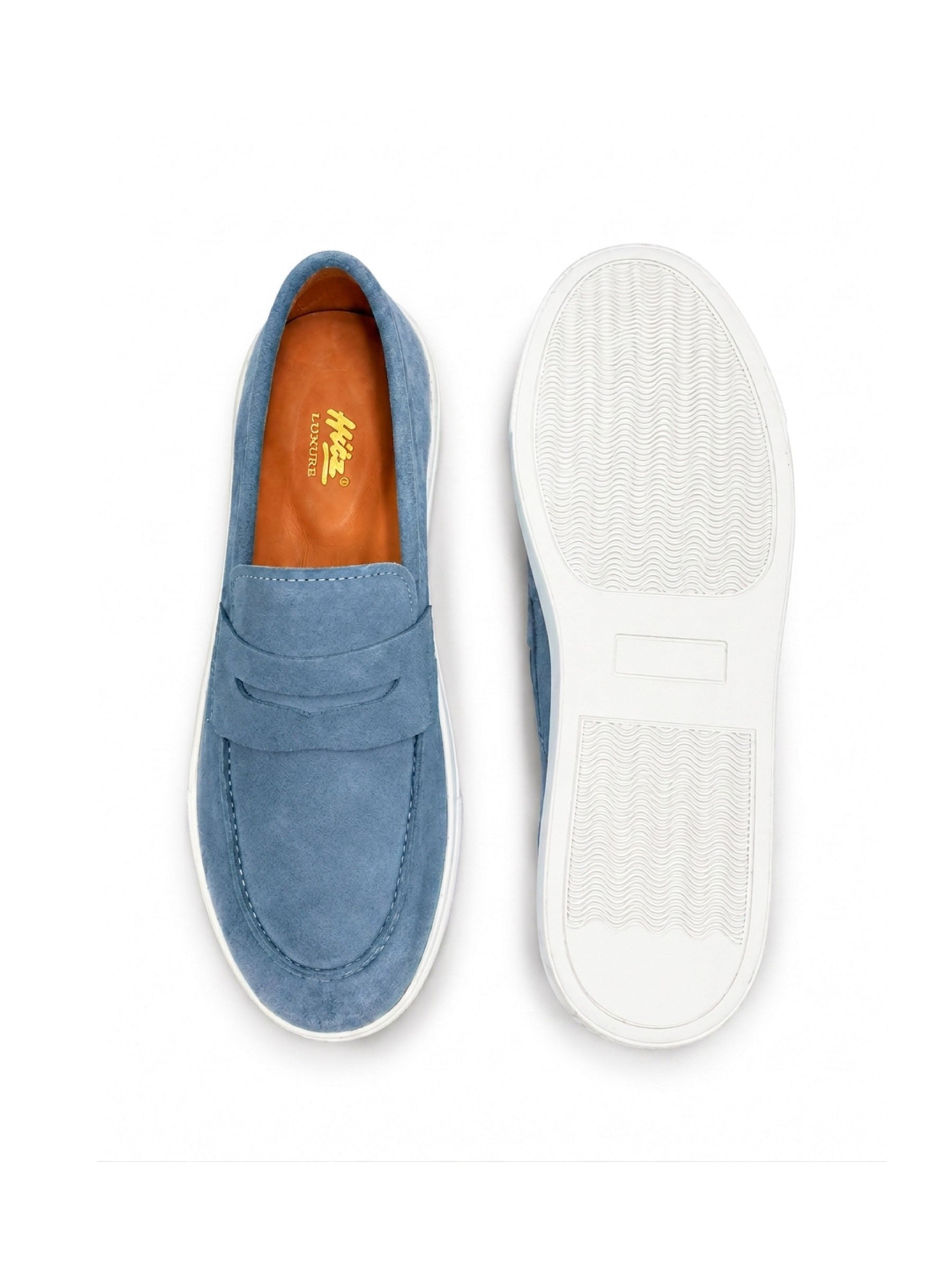 Fabrizio Suede Leather Slipons