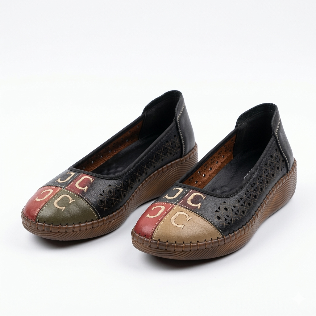 Odette Premium Leather Multy Comfort Ballerinas