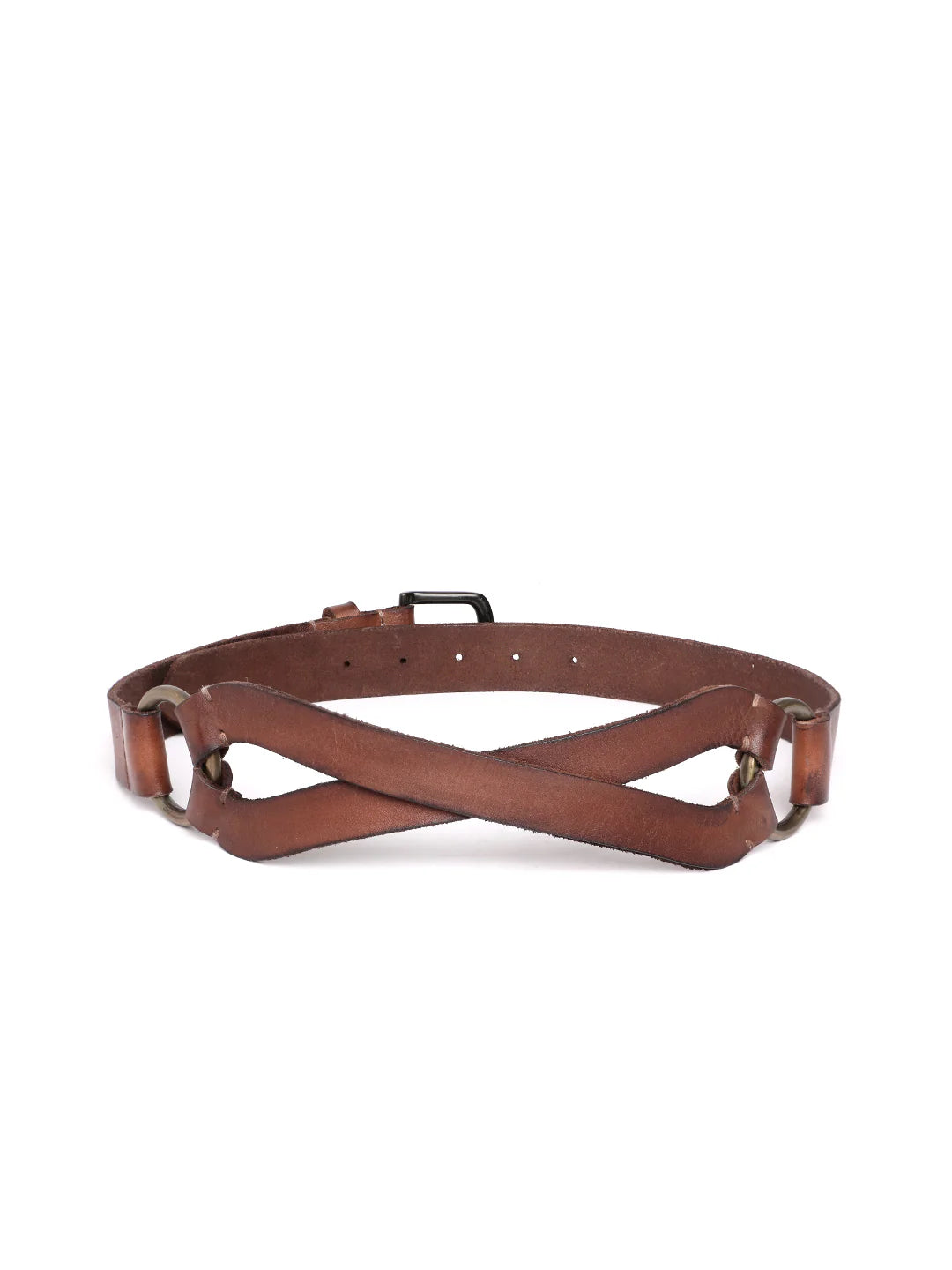 Brown Genuine Leather Belt