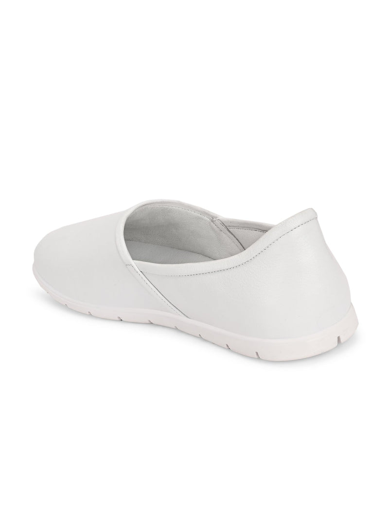Alpine Ethnic Leather Mens Slip Ons