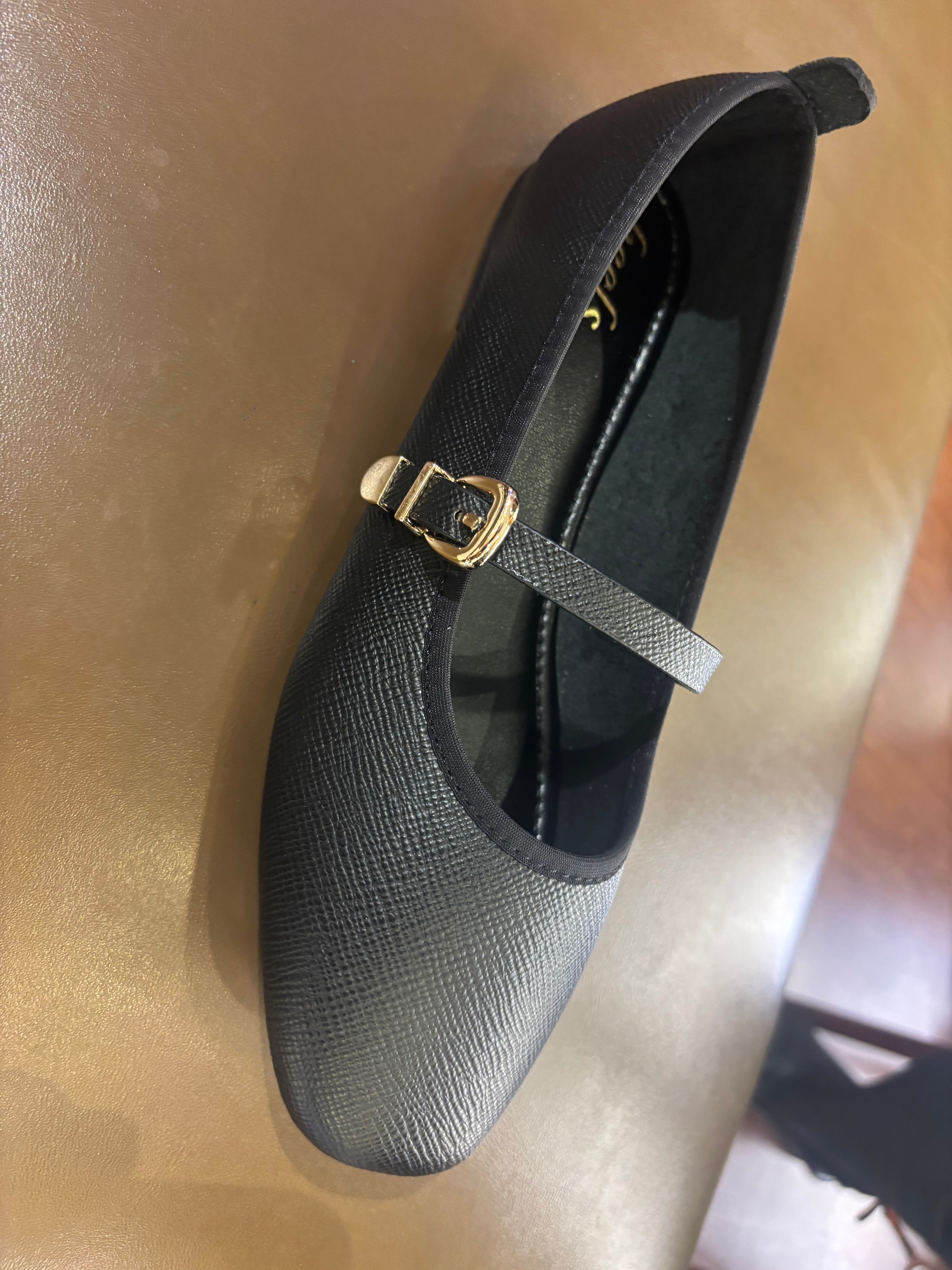 Betty Premium Vegan Mary Jane Ballerinas