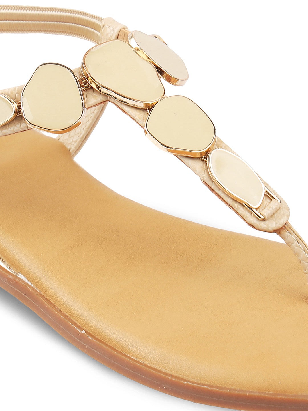Gitano Flat Back Elastic Sandals
