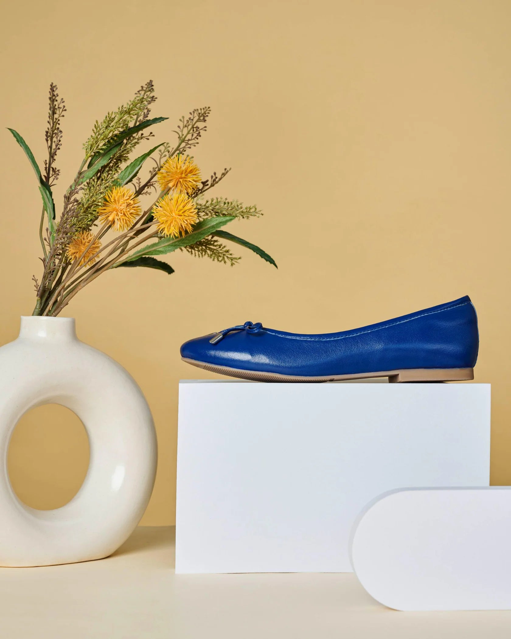 CLASSIC Premium Leather Tassel Flat Ballerinas - The Heels India