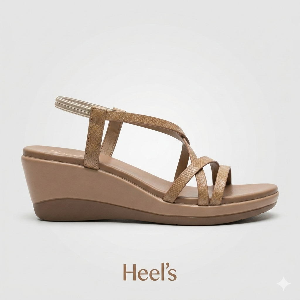 Raye Strappy Wedge Comfort Summer Sandals