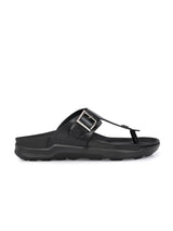 Piquè Leather Cushion Slippers - The Heels India