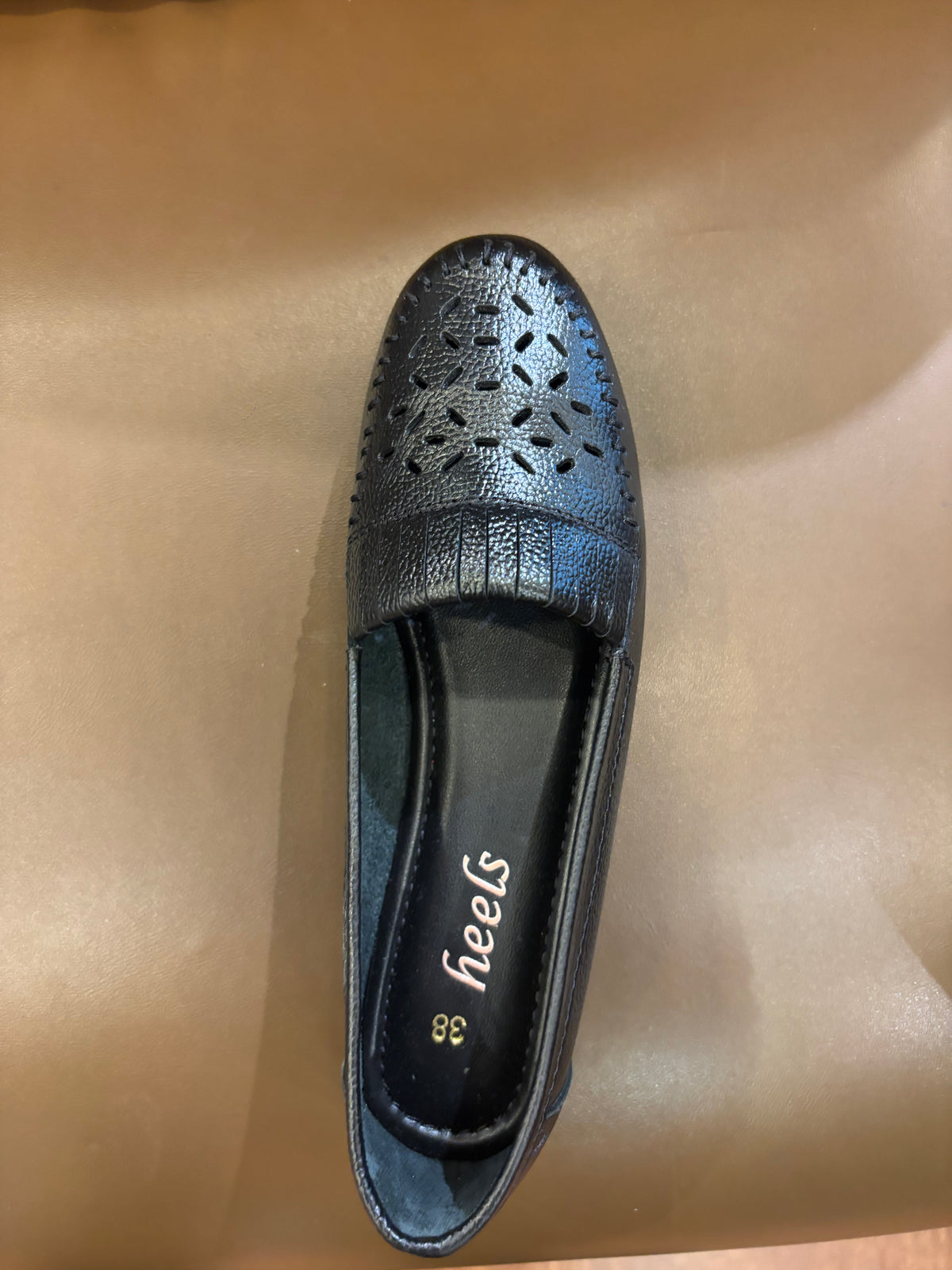 Cirelle Leather Classic Perforated Ballerinas