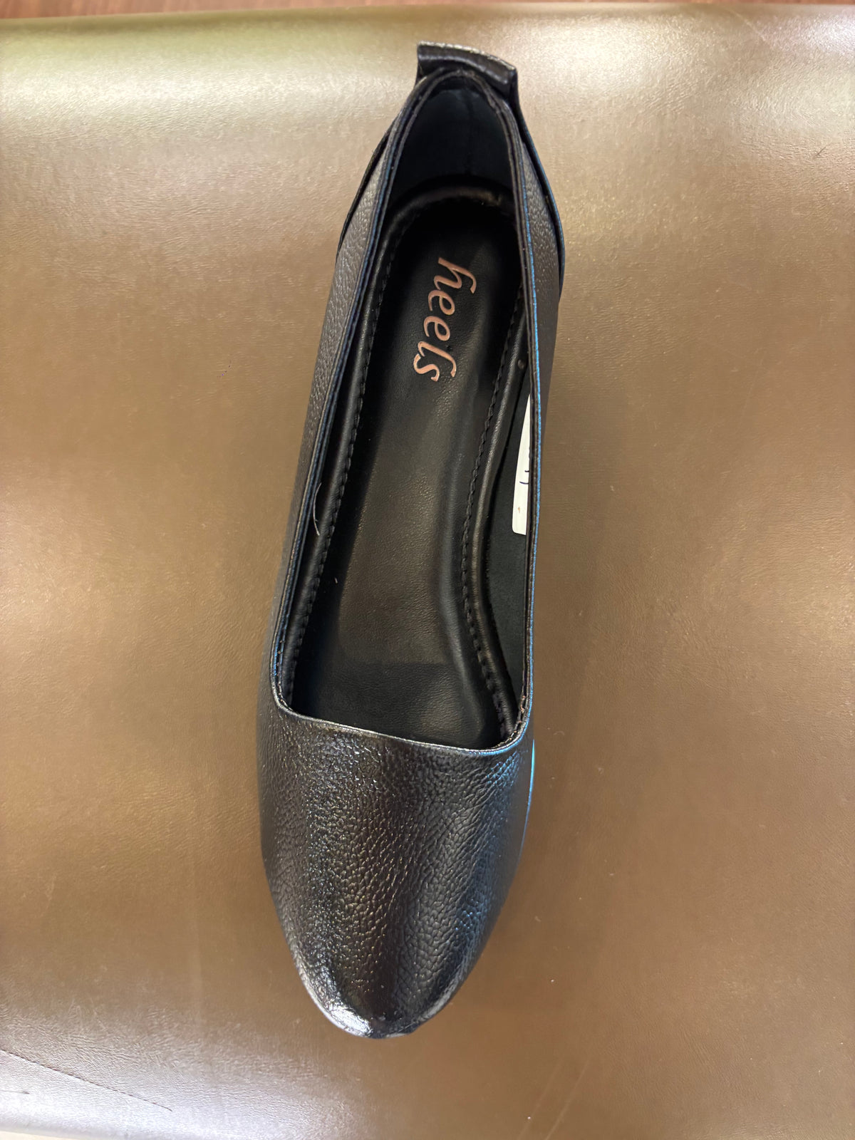 Jessie Leather Everyday Wedge Ballerinas