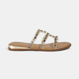 Stella Flat Embellished Sliders