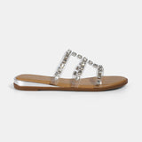 Stella Flat Embellished Sliders