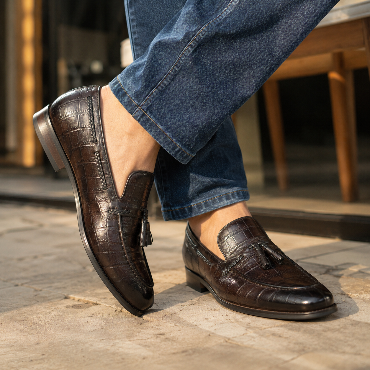 Romano Premium Tassel Leather Loafers
