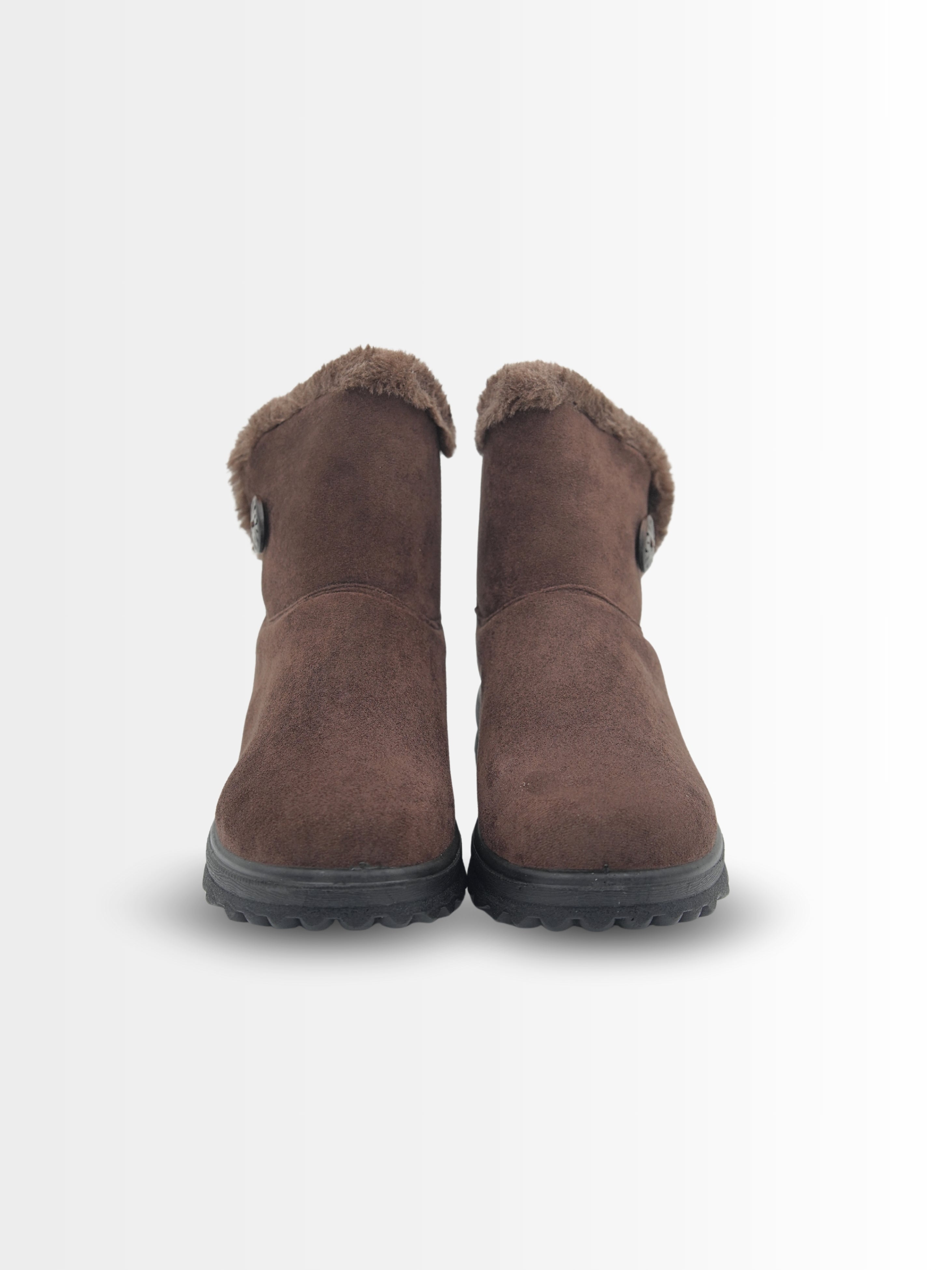 Belinda Suede Ankle Fur Boots