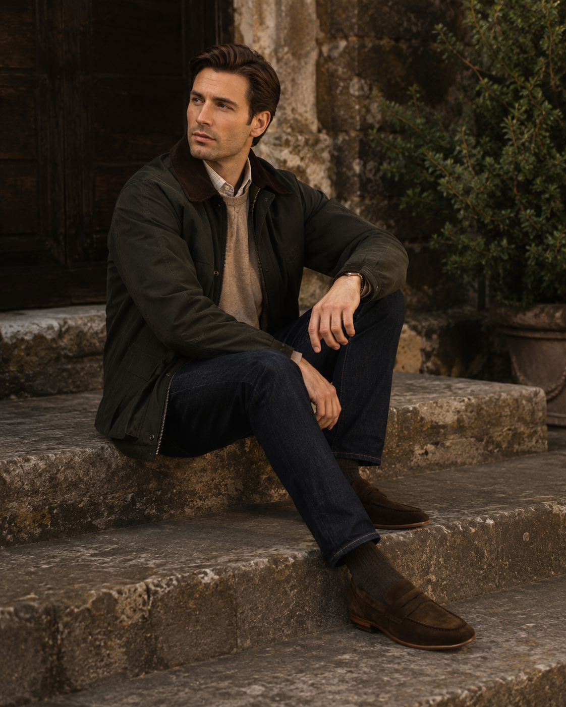 Antoine Premium Suede Leather Loafers