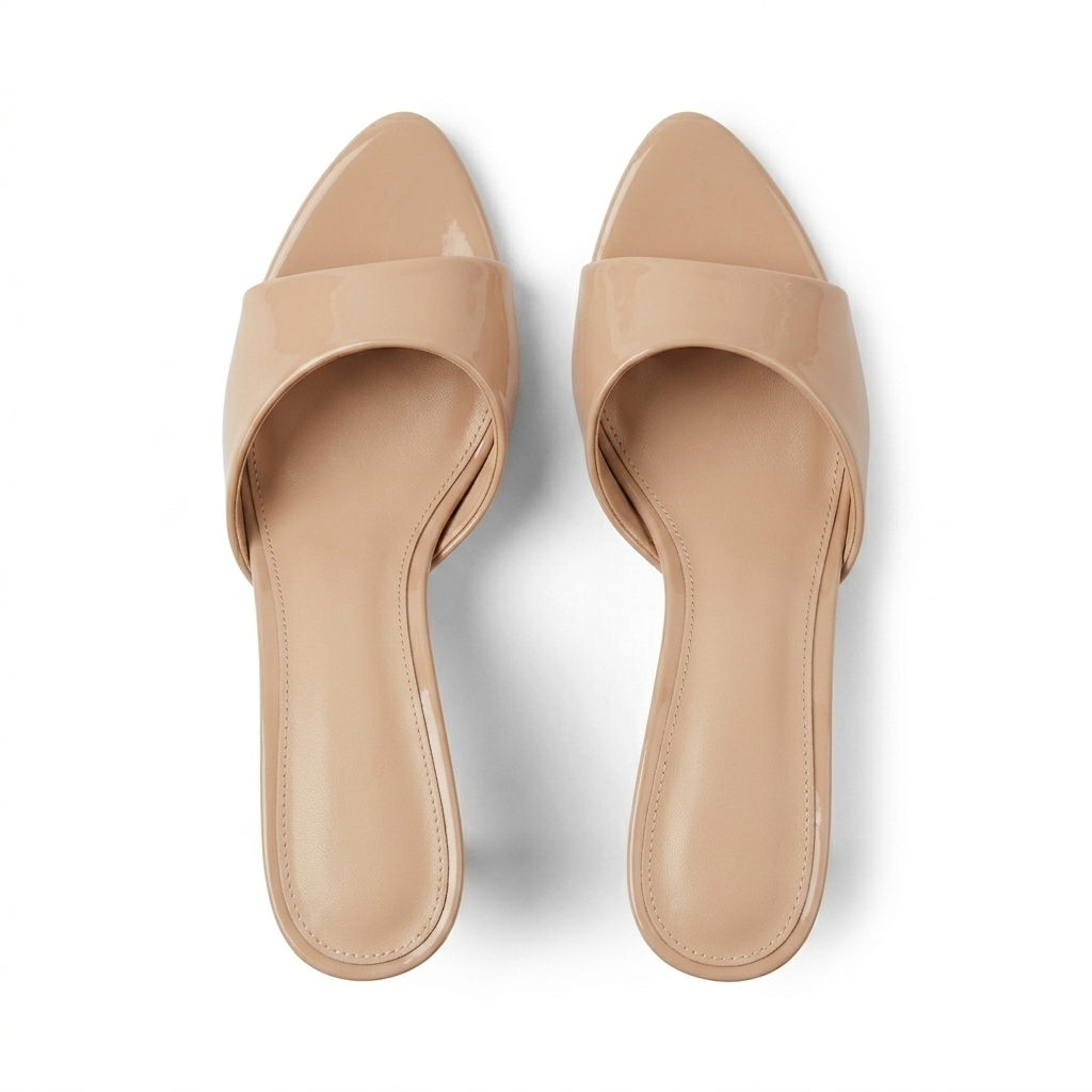 Ellie Premium Patent Pencil Heels