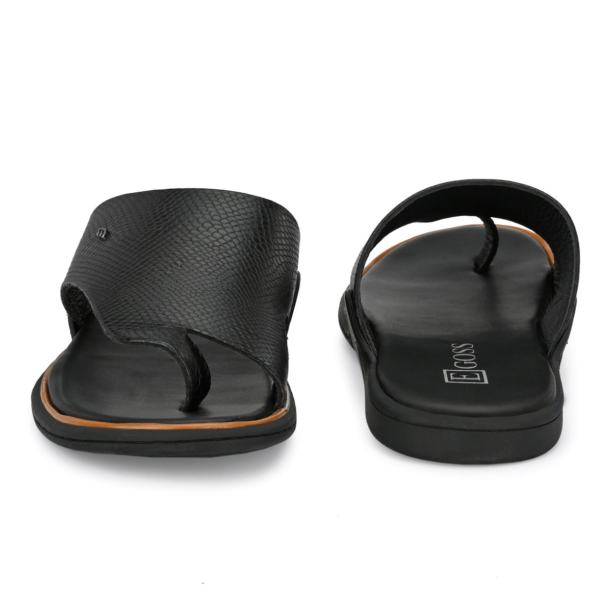 Arlo Cushion Leather Thumb Slippers