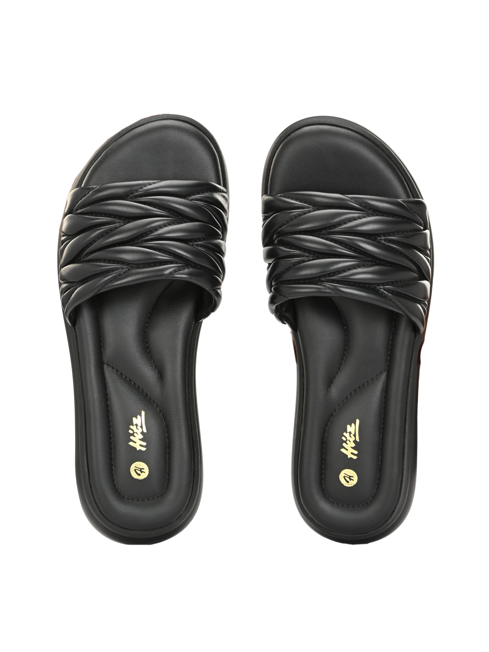 Ivara Quilted Sliders
