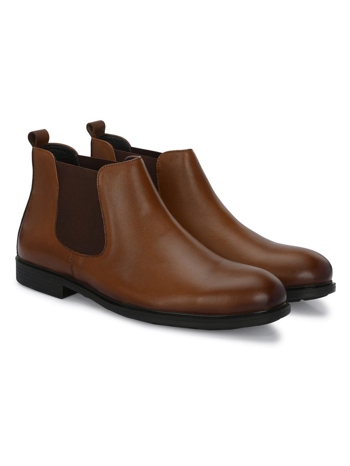 Chelsea Platinum Leather Boots