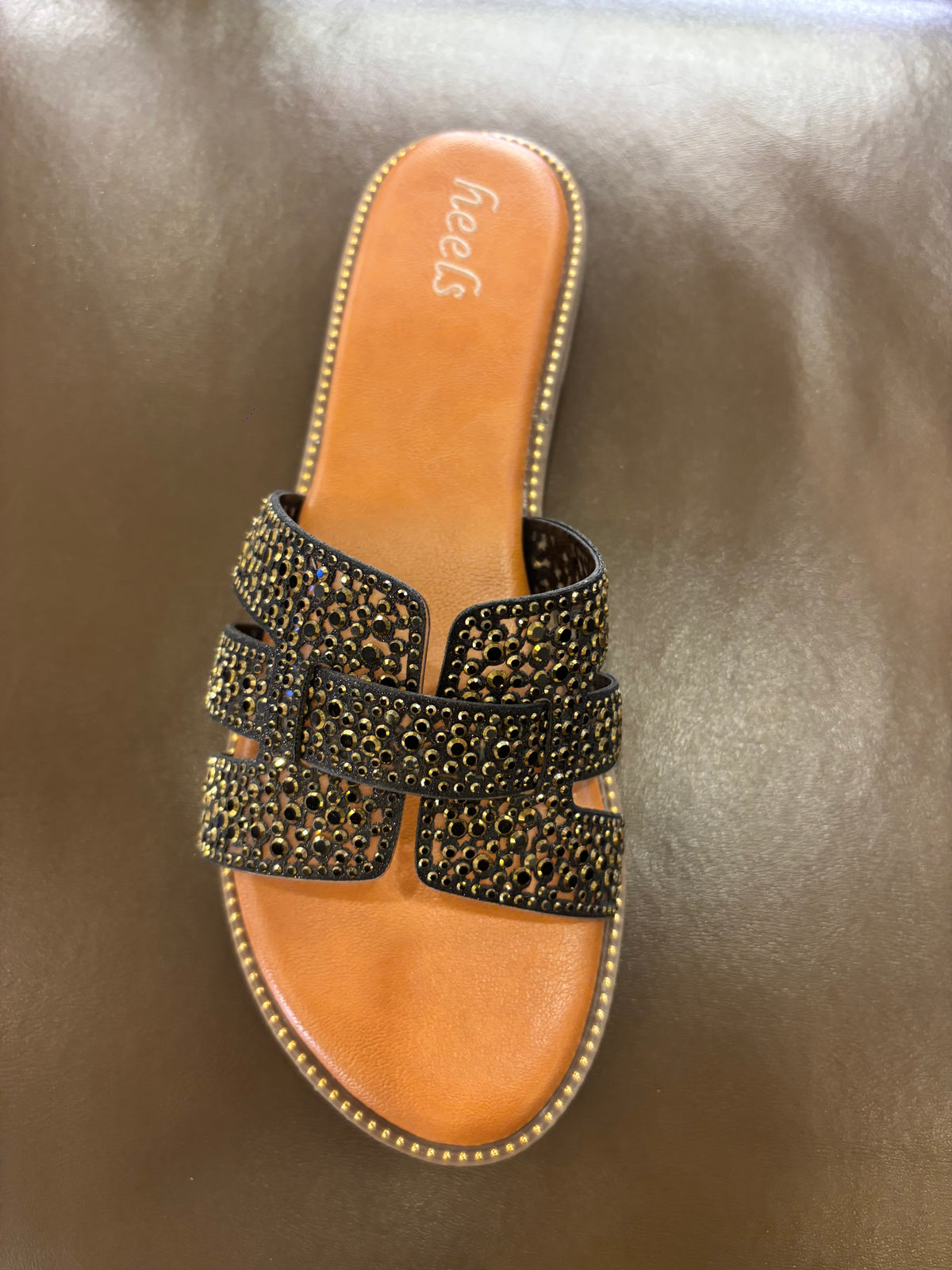 Frosta Bling Cushioned Sliders